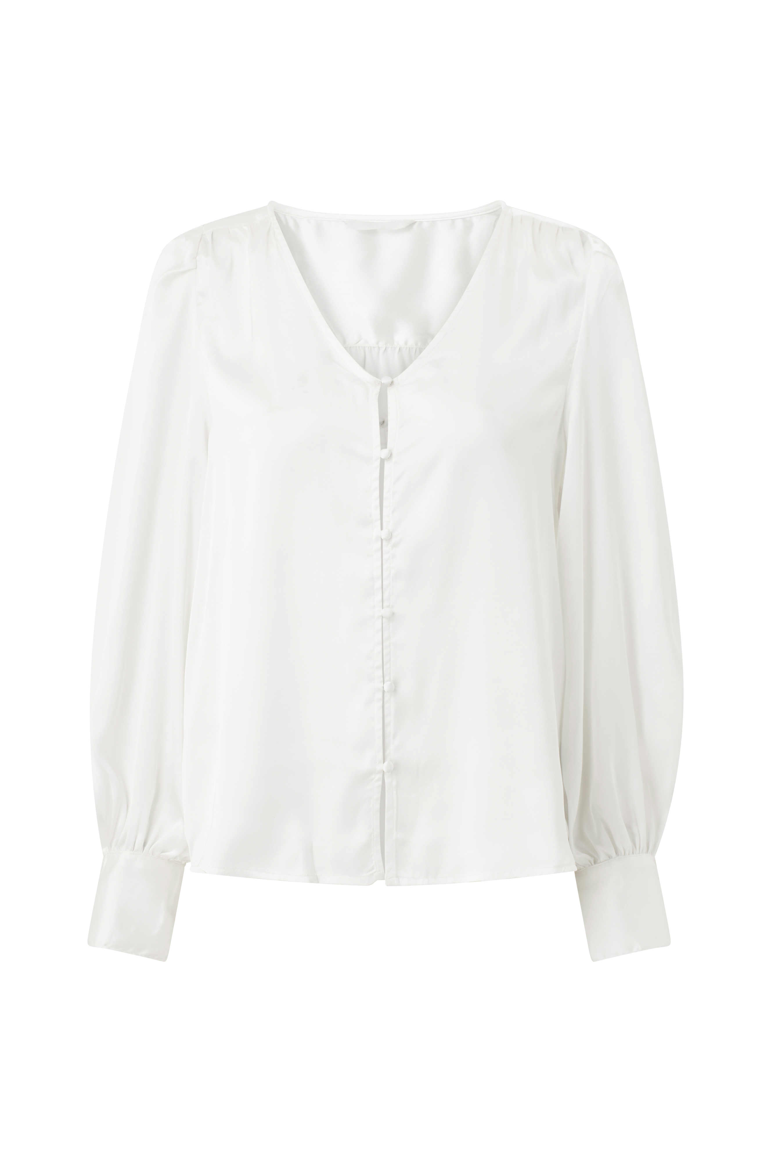 Bluse i sateng v:7627675
