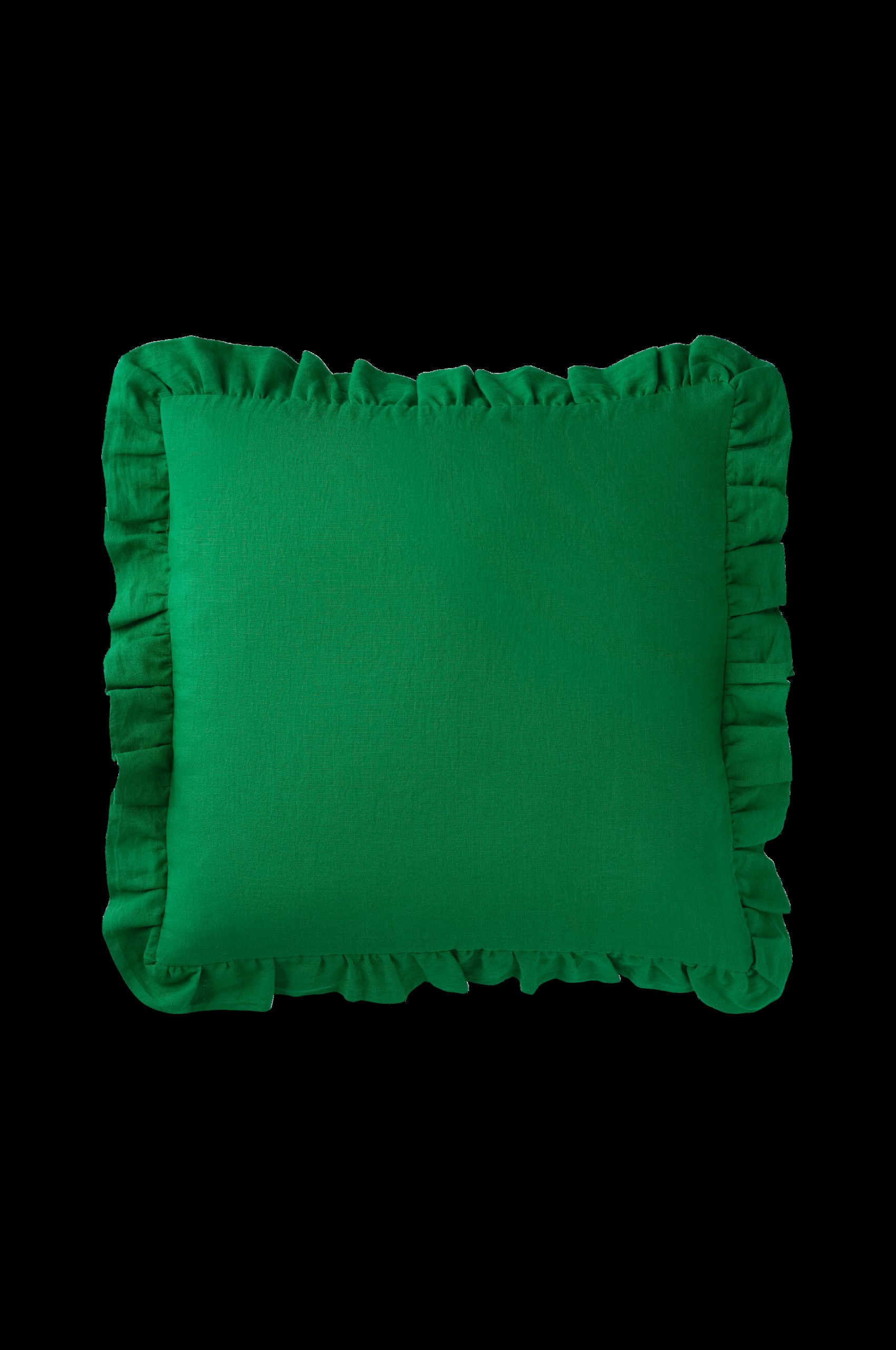Putetrekk Candice Frill i vasket lin v:2434176
