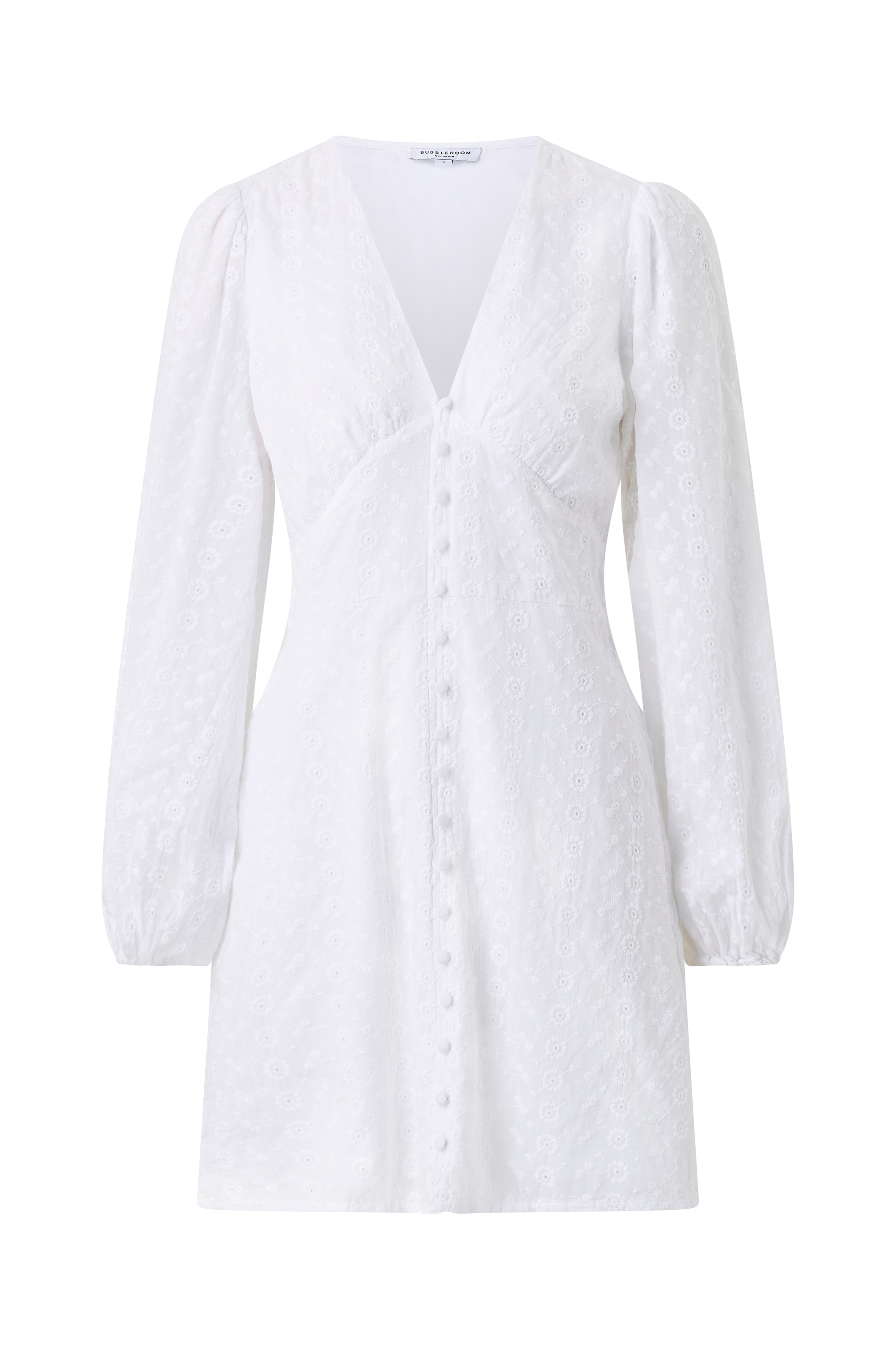 Kjole Broderie Anglaise Balloon v:8781287