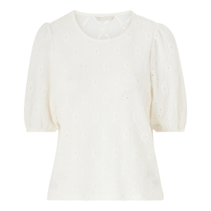 Jerseybluse med blomster v:4389028