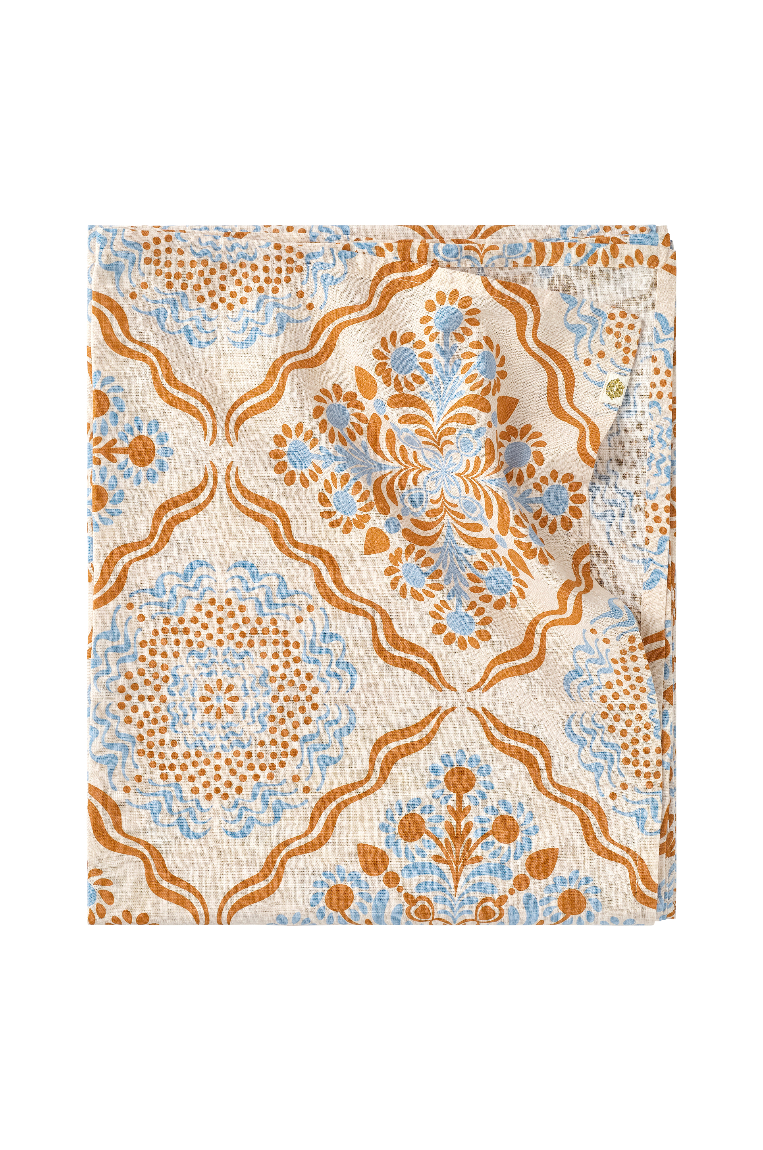 Duk Duk Elly Tile i resirkulert halvlinne v:3426066