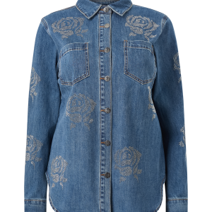 Denimskjorte kcAstelia Rhinestone v:3970496 Denimskjorte kcAstelia Rhinestone v:3970496