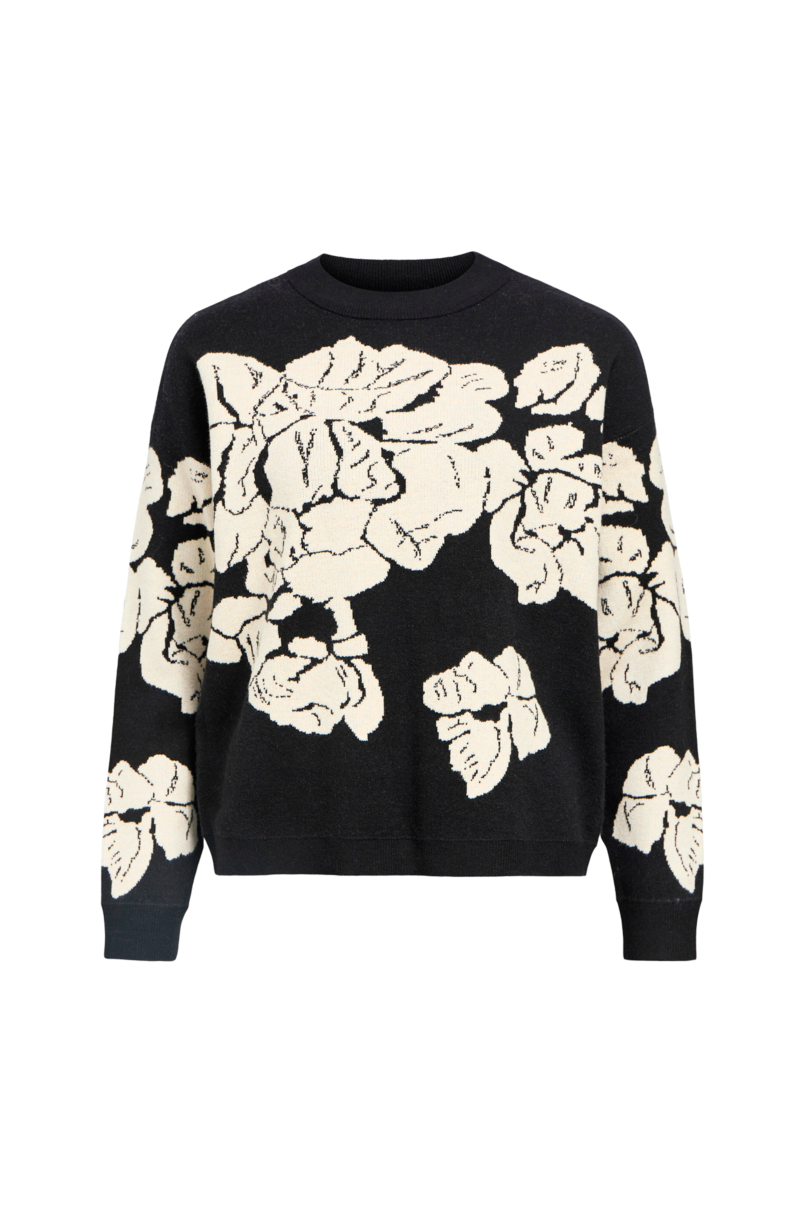 Genser objRay LO L/S Knit Pullover v:6862320