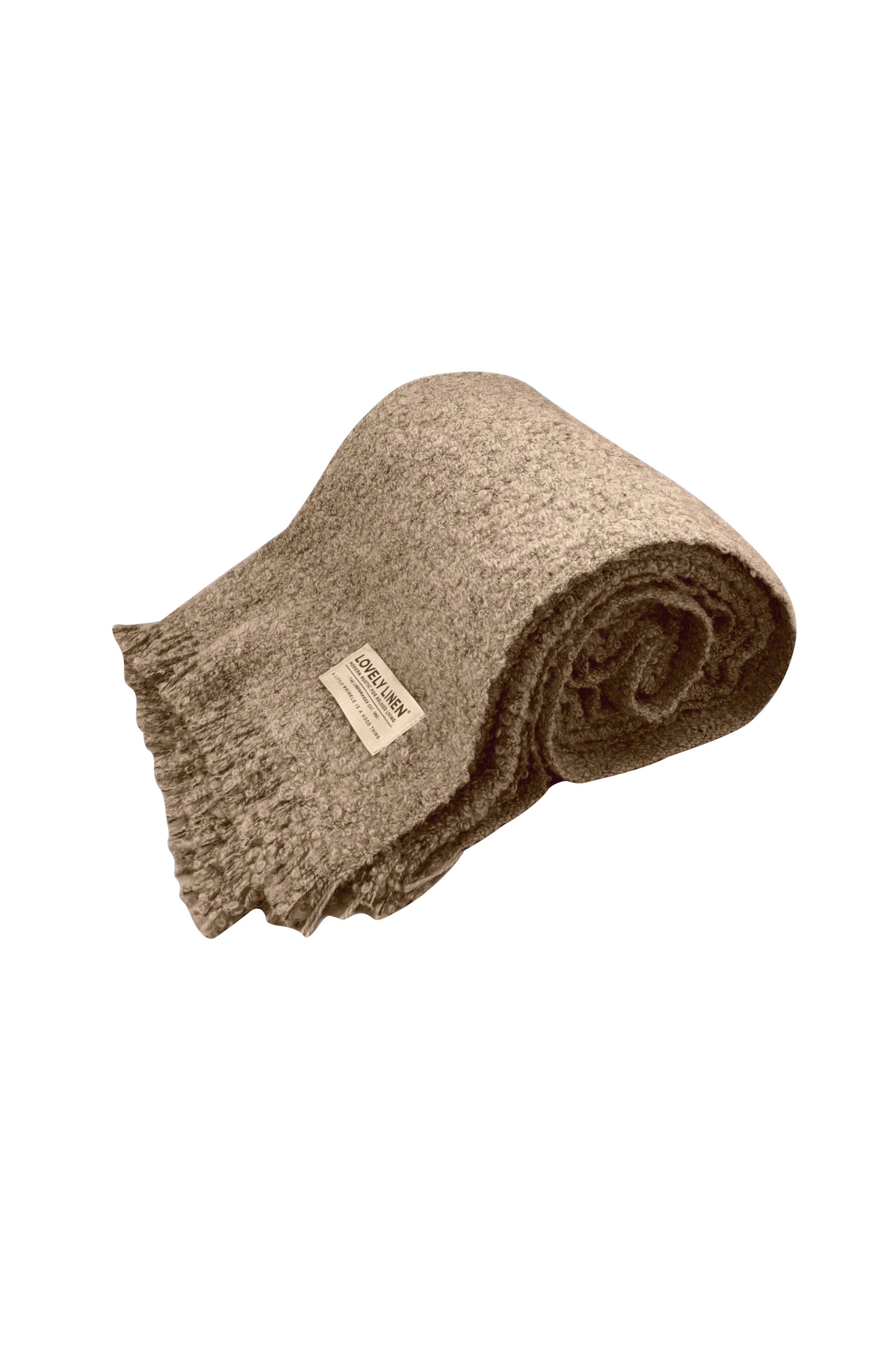 Teppe Curly i bouclé v:2772401