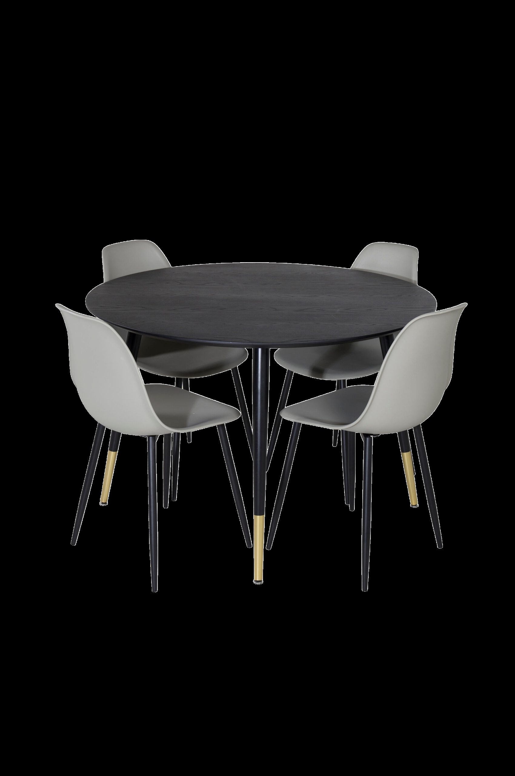 Spisegruppe Dipp med 4 stk stoler Polar v:8986523
