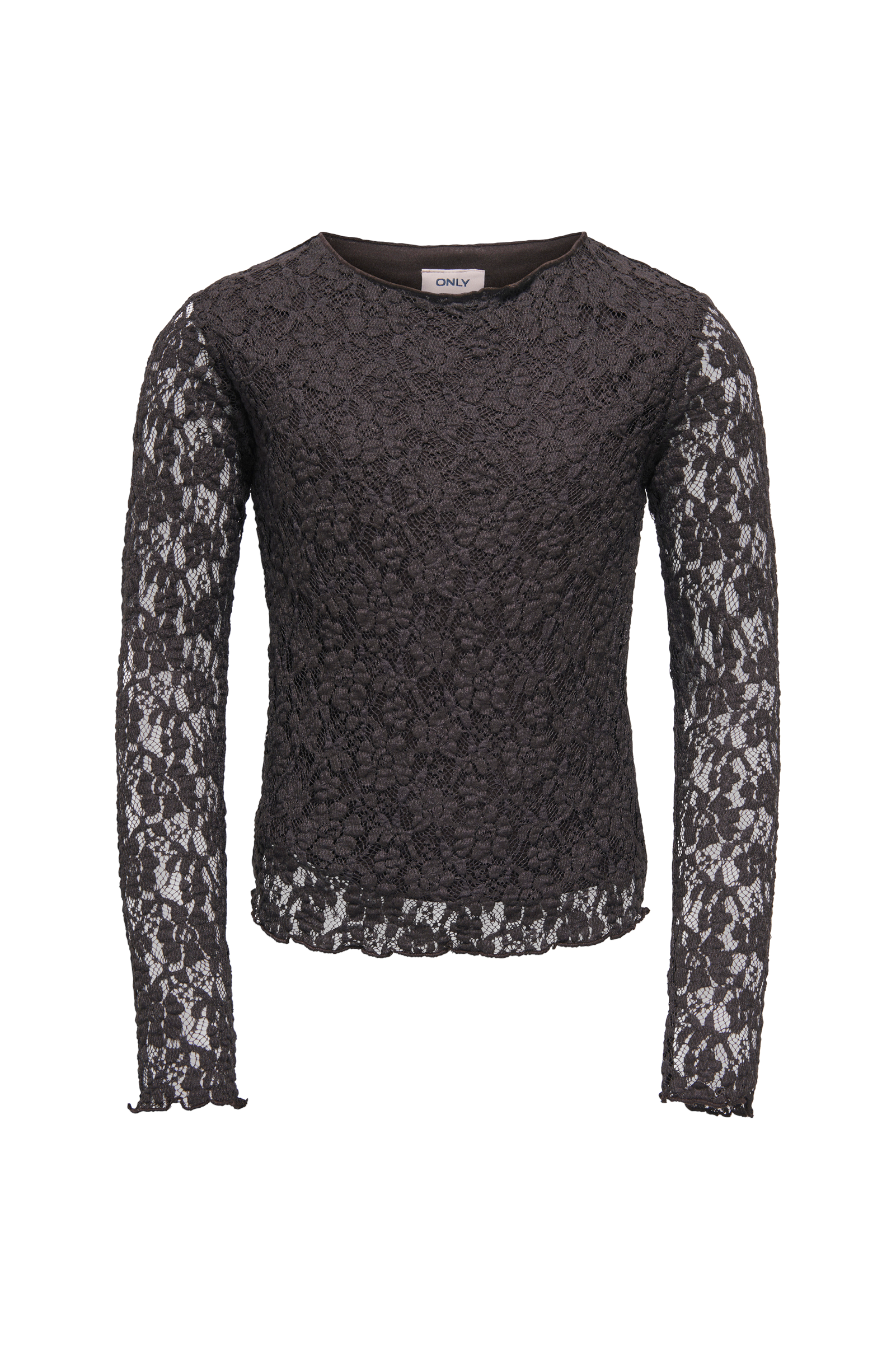 Topp Kogleika Ls Lace Top Jrs v:254377
