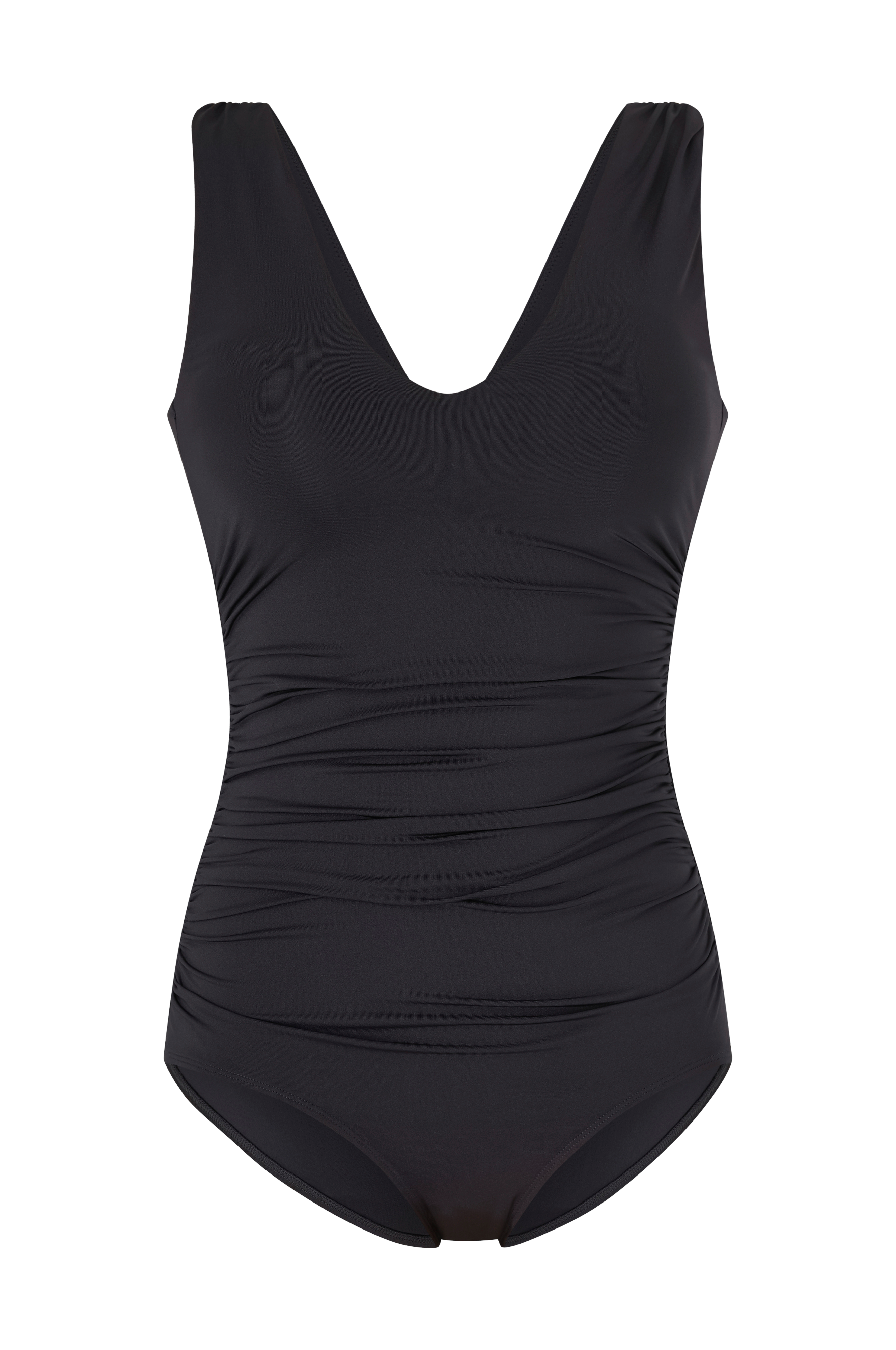 Badedrakt med drapering v:1720553