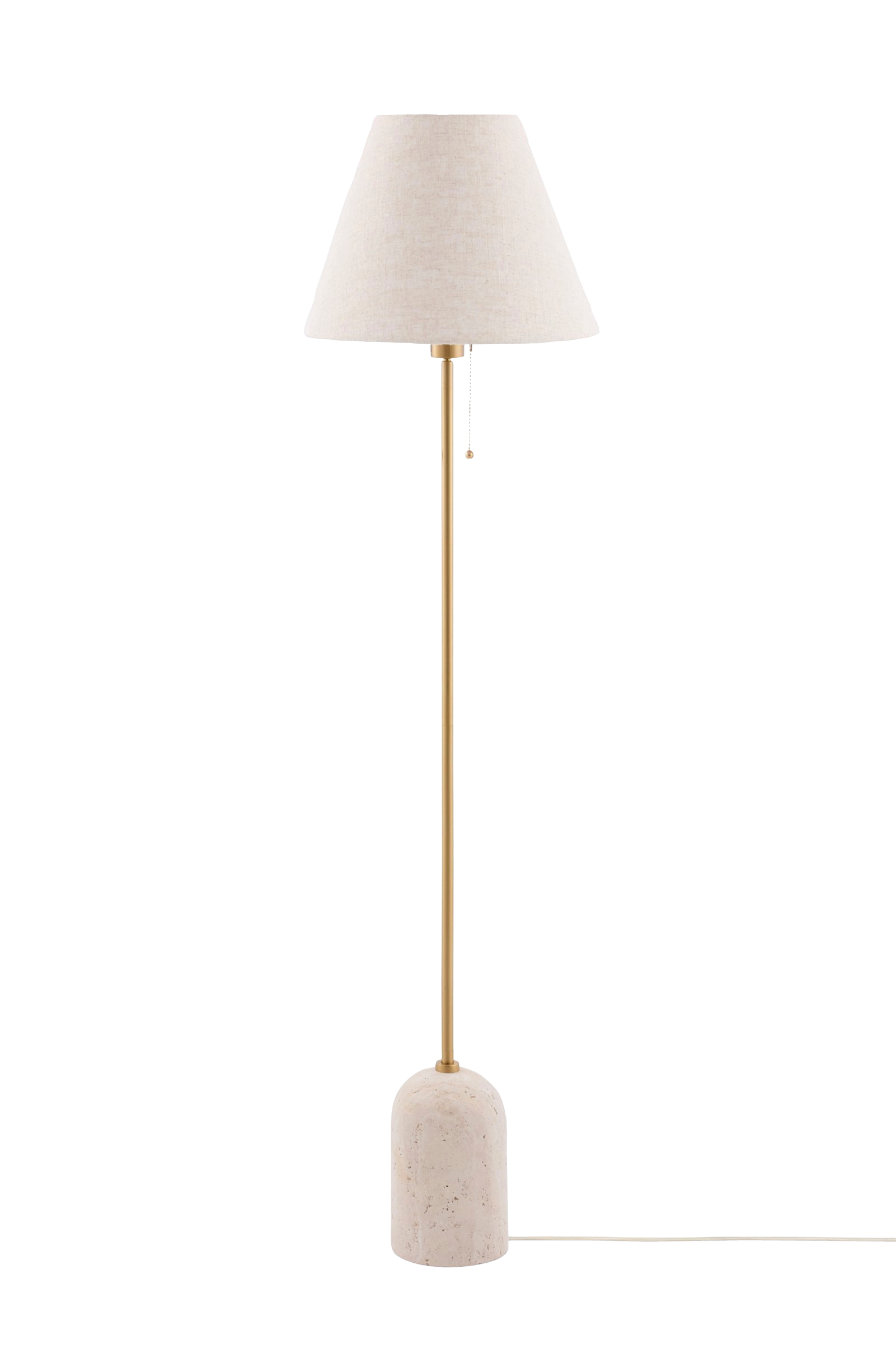 Gulvlampe Gino Beige travertin v:1206908