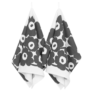Unikko Tea Towel 2 stk. v:3436784 Unikko Tea Towel 2 stk. v:3436784