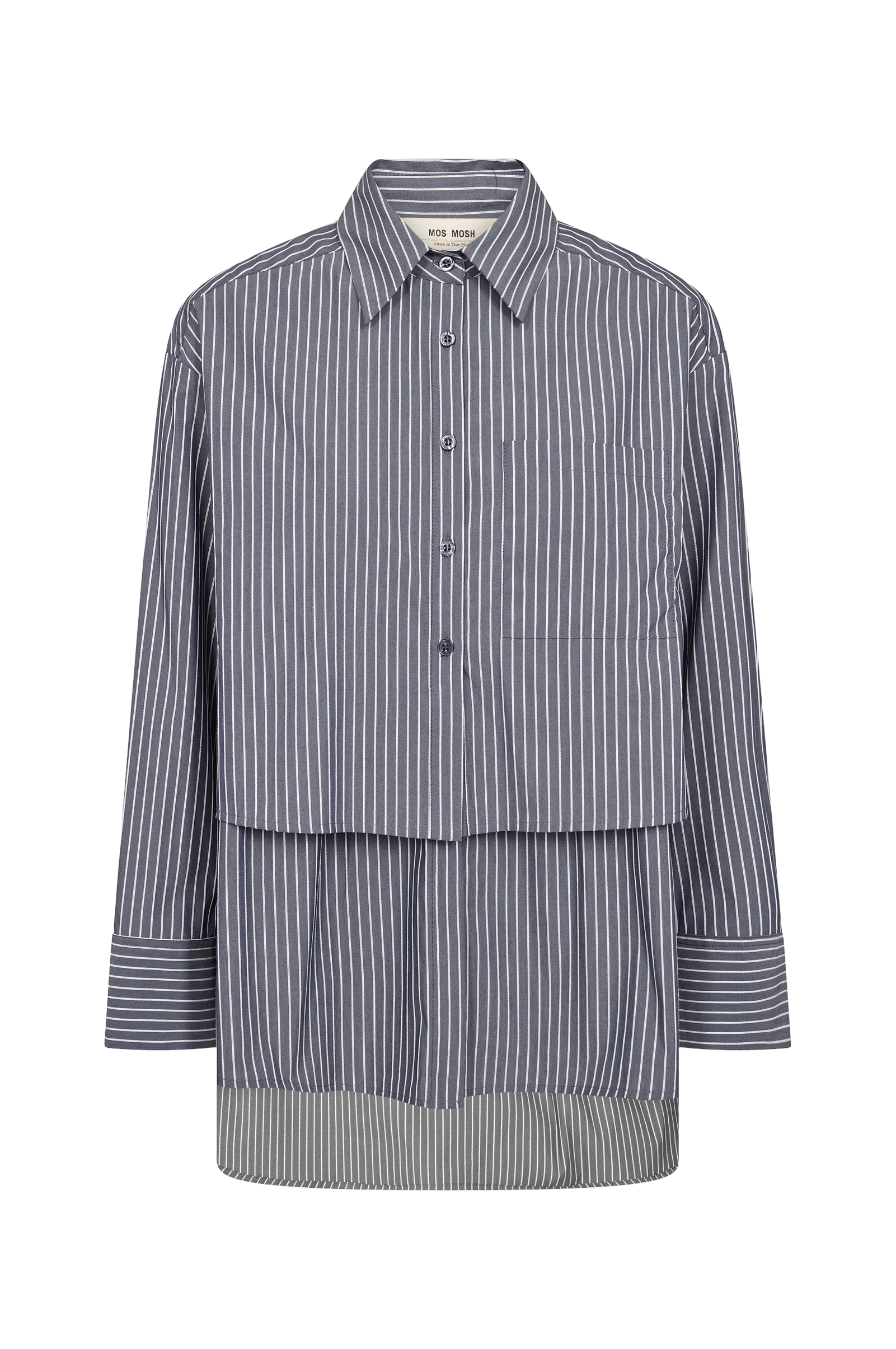 Skjorte MMBarb Stripe Shirt v:5881467