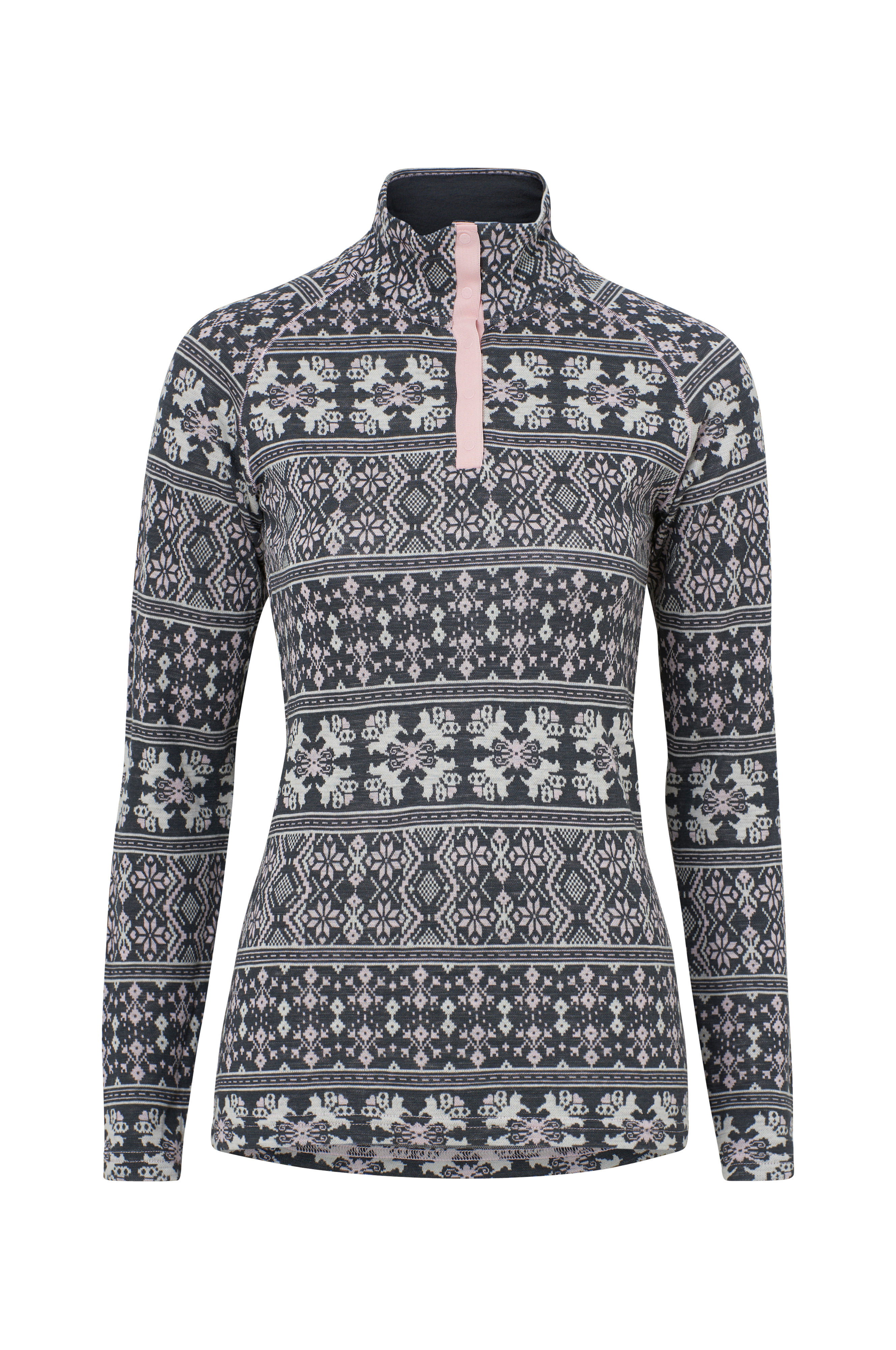 Underställströja Merino Dalecarlian Top Polo W v:575251