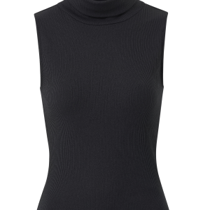 Ermeløs pologenser Rib polo top v:4497649 Ermeløs pologenser Rib polo top v:4497649
