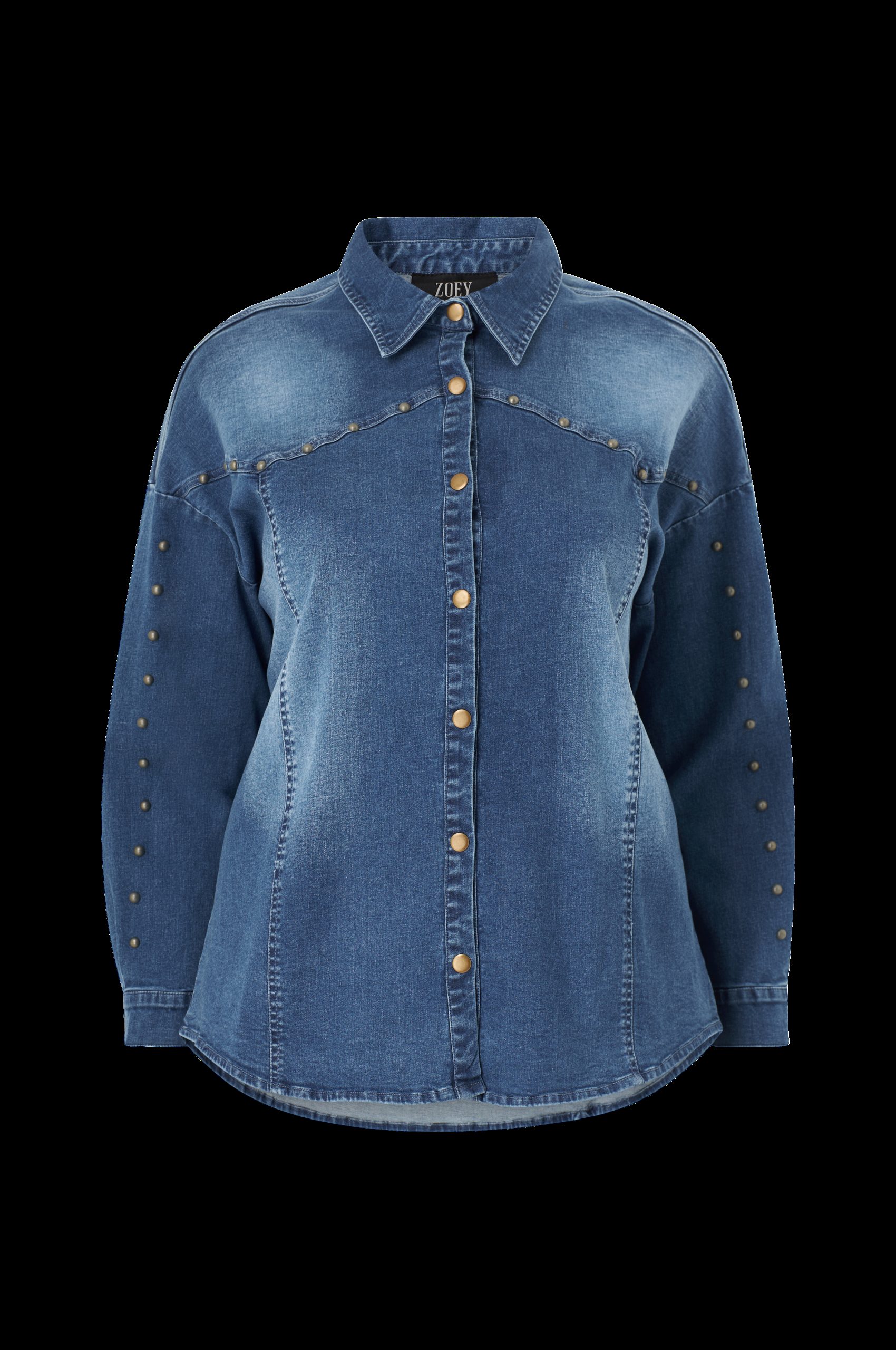 Denimskjorte Mia Shirt v:1235097