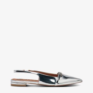 Slingbackser Biabari Pointy Flat Slingback Faux Leather v:4909495 Slingbackser Biabari Pointy Flat Slingback Faux Leather v:4909495