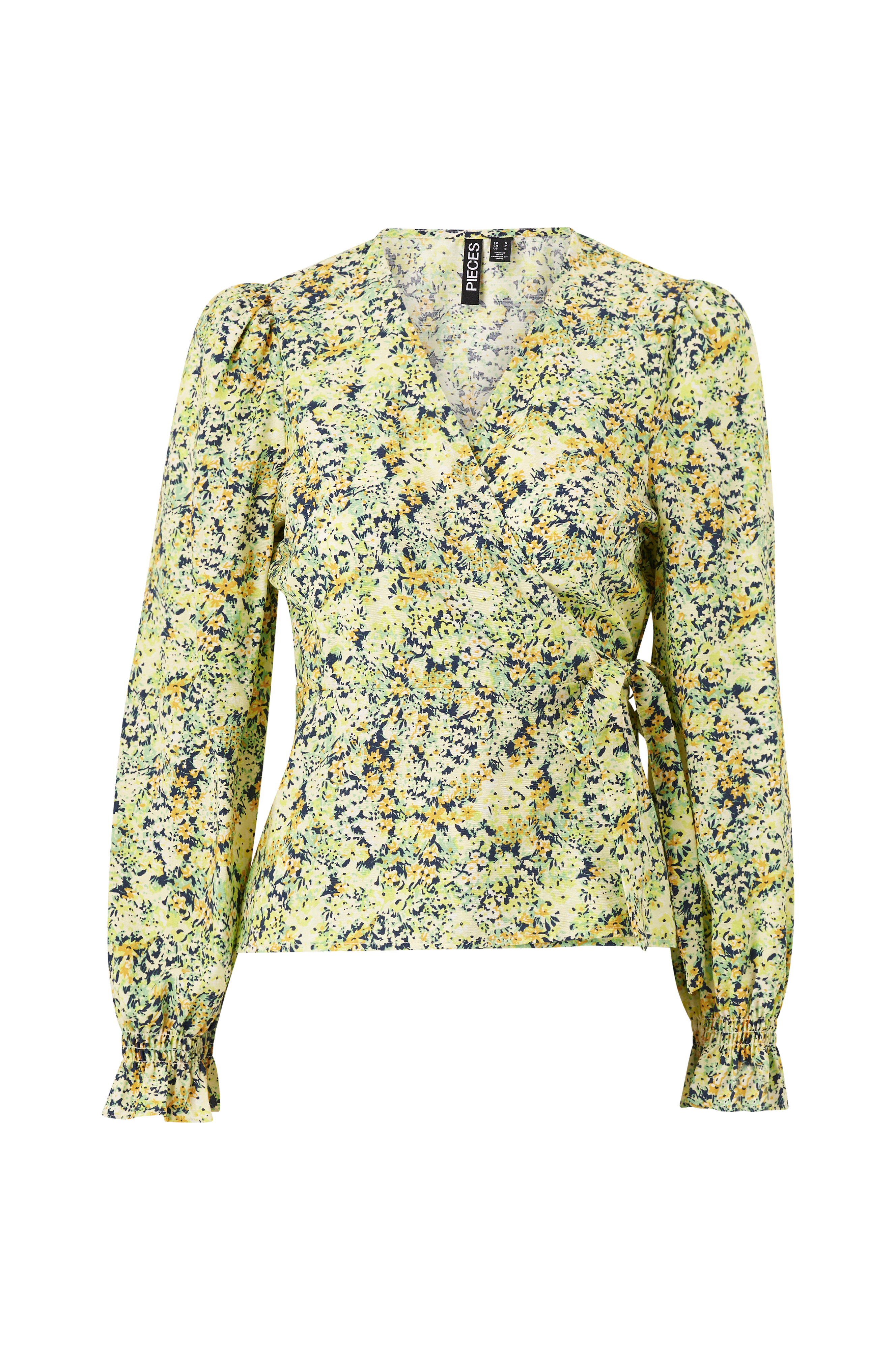 Omslagsbluse pcBruna LS Wrap Top v:3119612