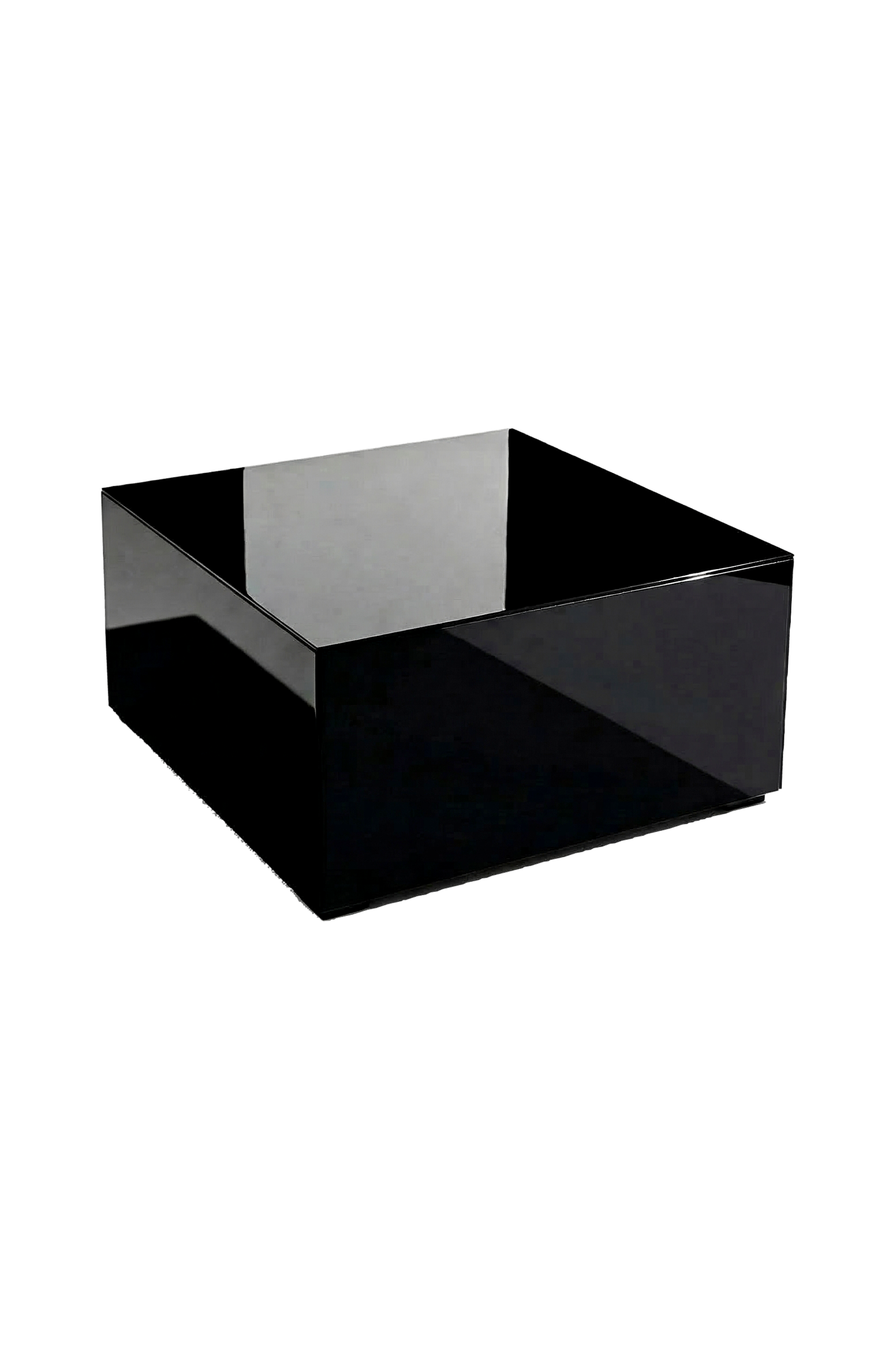 Pop bord i farget glass 60x60 cm v:6472093