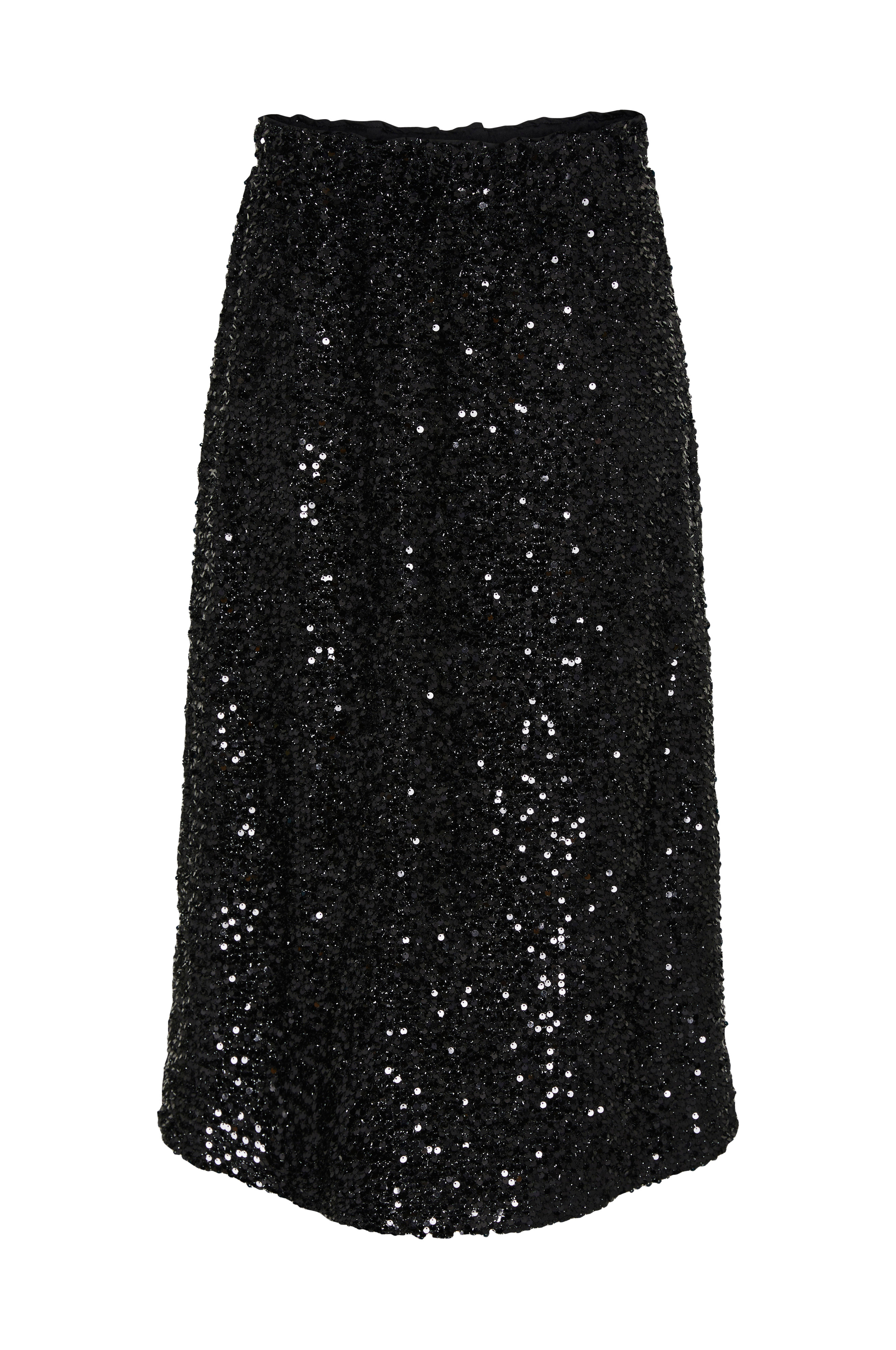 Skjørt pcSerena Sequin HW Midi Skirt MM v:1742567