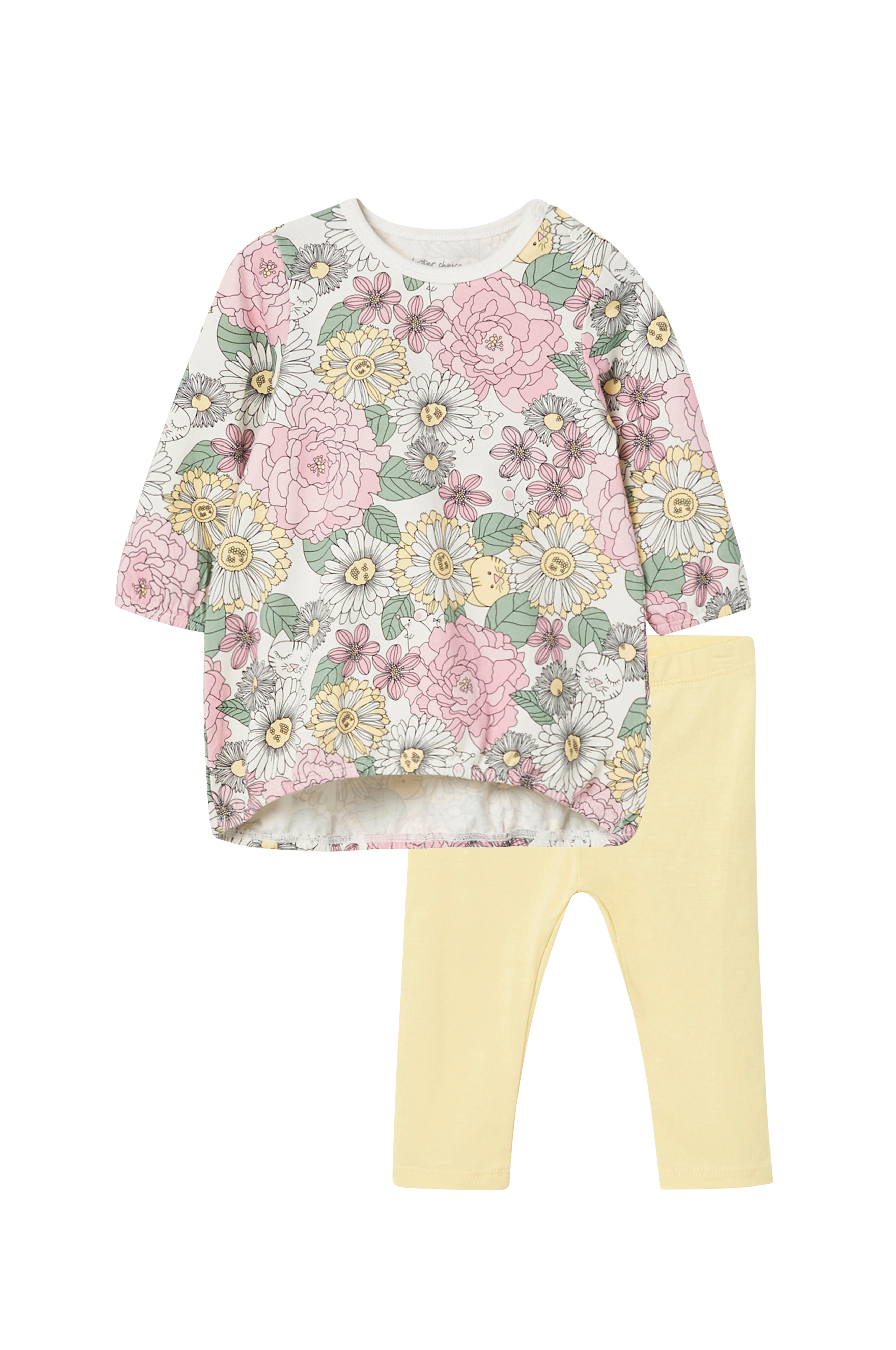 Sett med leggings + kjole Camille v:3650172