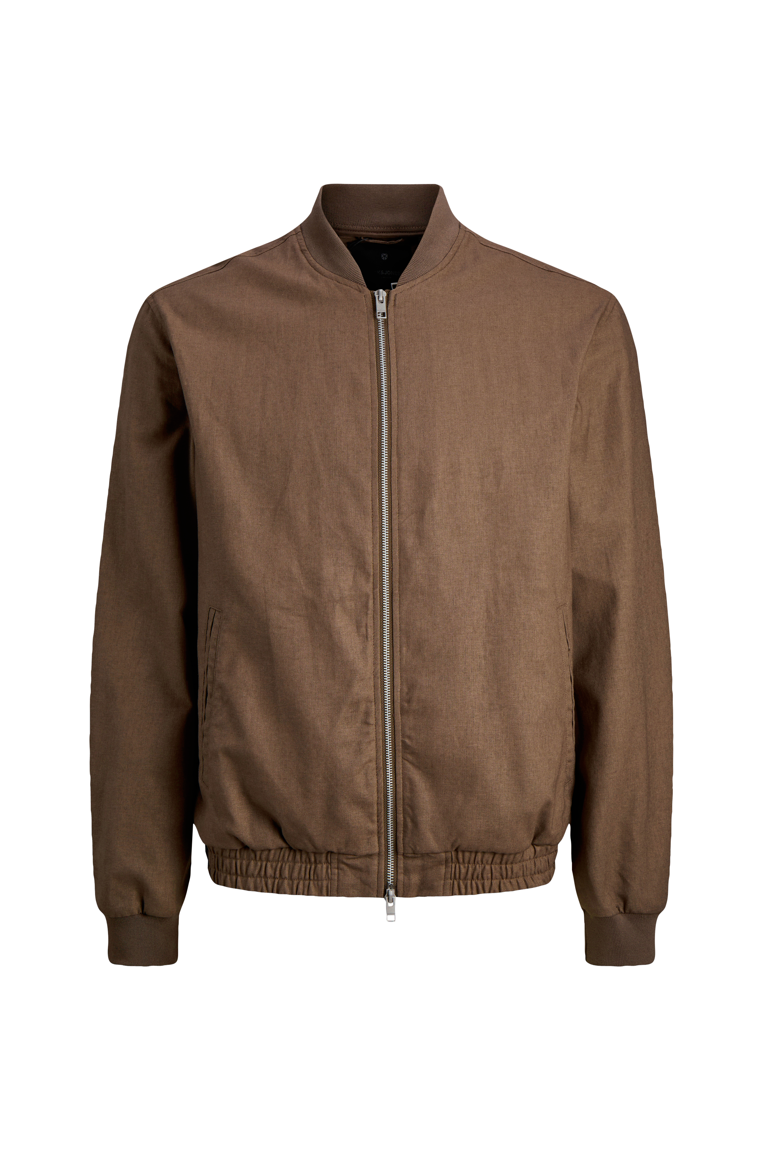 Lin jakke JprBlaleister Linen Blend Bomber v:1798467