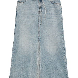 Denim skjørt vmWien MR Long Belt Skirt Mix v:3259363