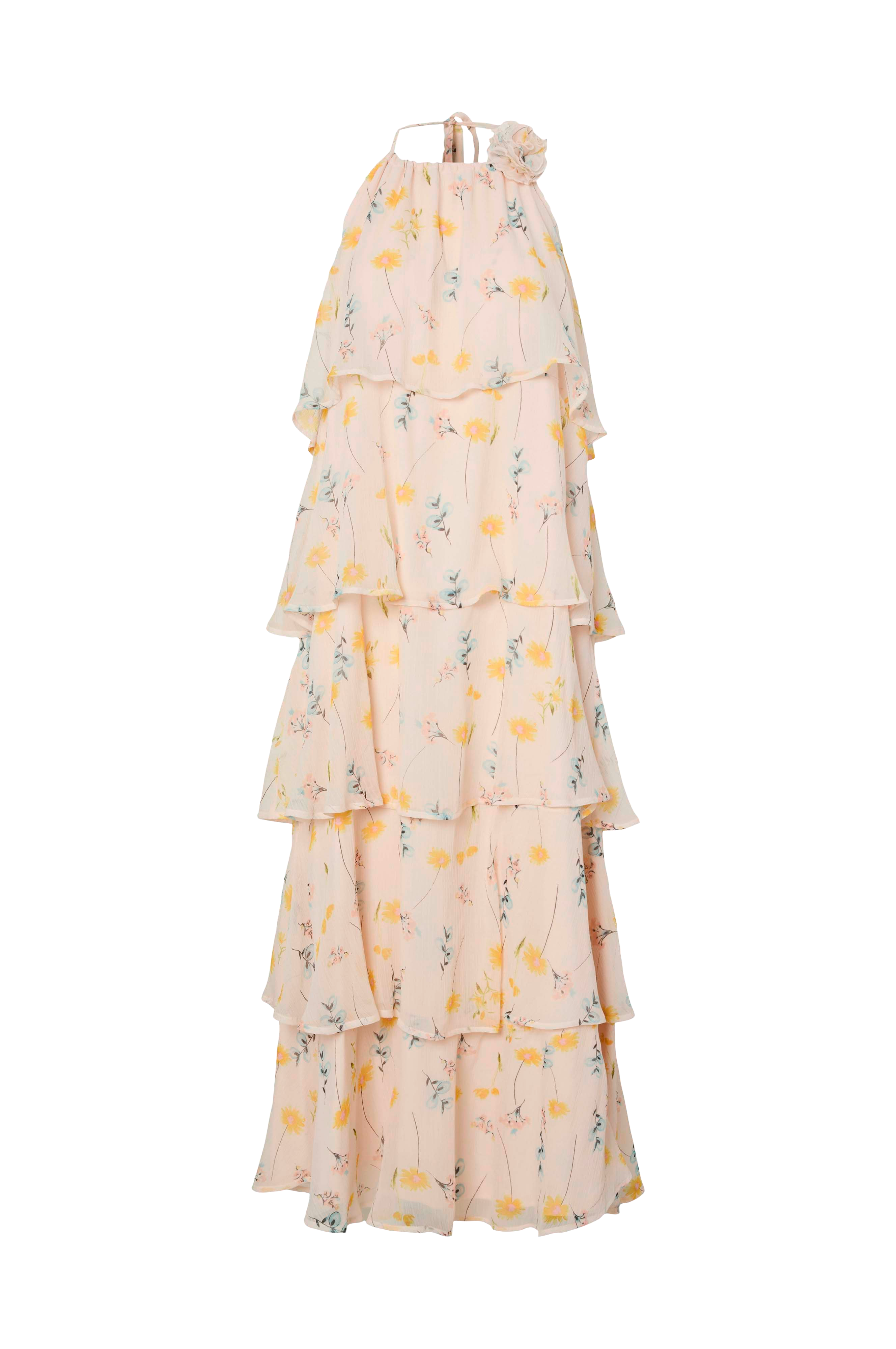 Maxikjole pcClara SL Long Layred Dress v:8392439