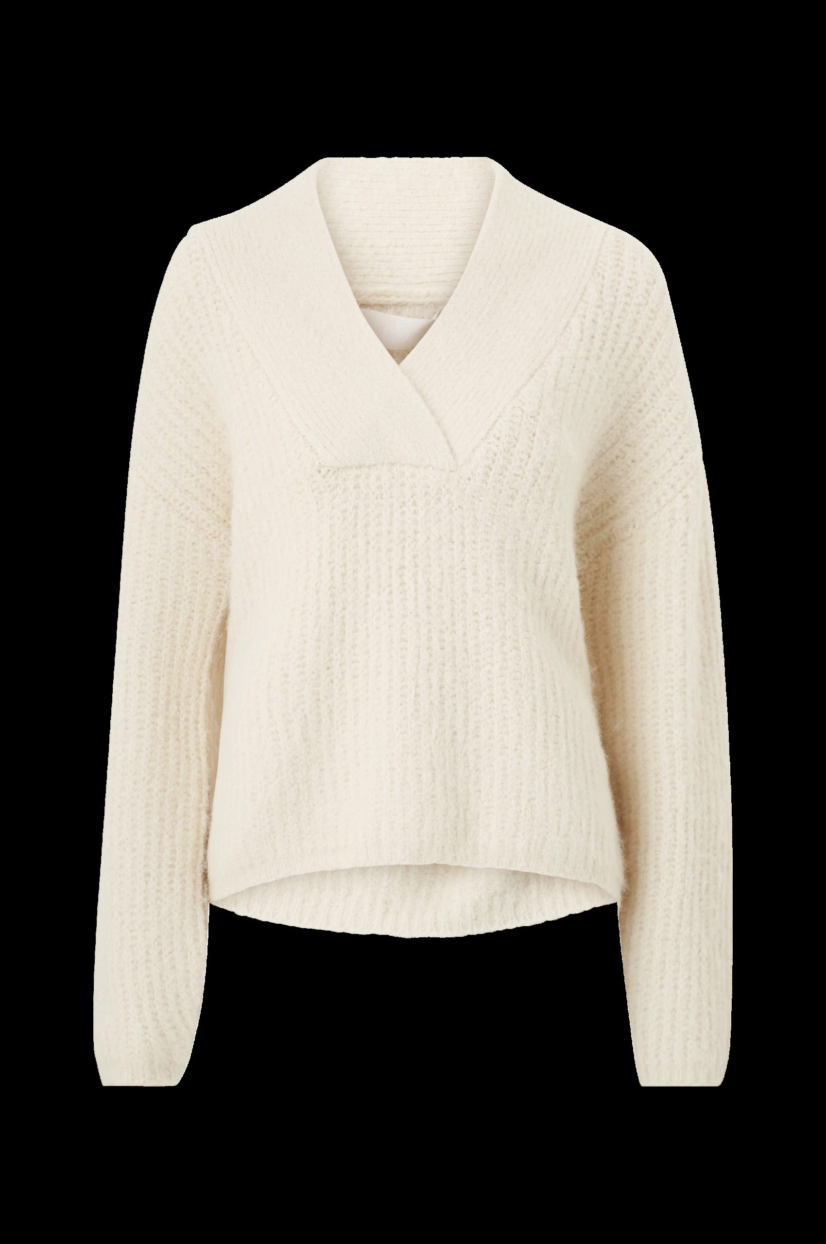 Ribbestrikket genser v:7141815