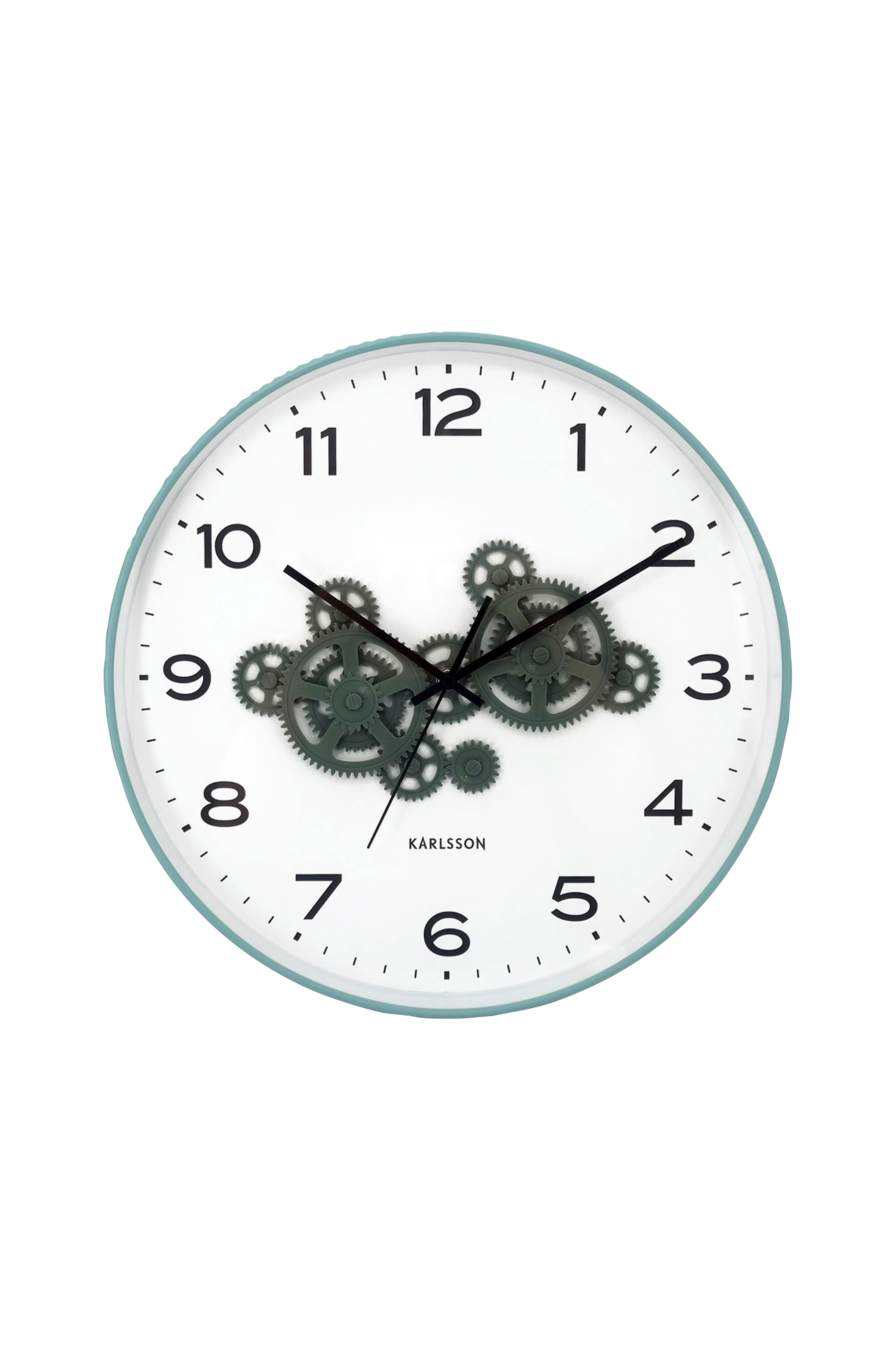Veggklokke Open Gear v:250153