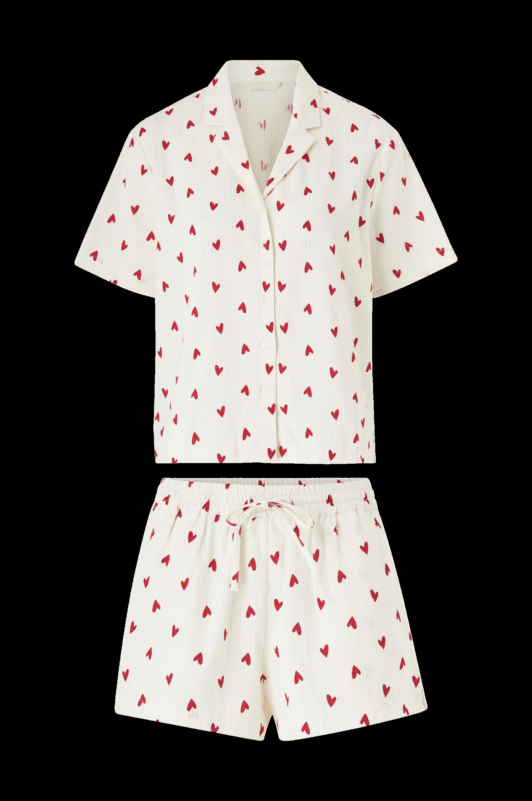 Pyjamas i seersucker v:7895134