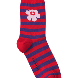 Ankelsokker Kasvaa Tasaraita Unikko v:8342114