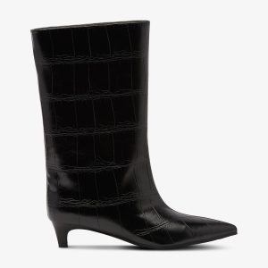 Støvler Biaamelia Wide Mid Pull On Boot Faux Leather v:9673503