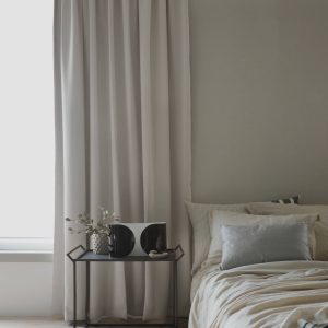 Mørkleggende hotellgardin, dobbel bredde v:968288