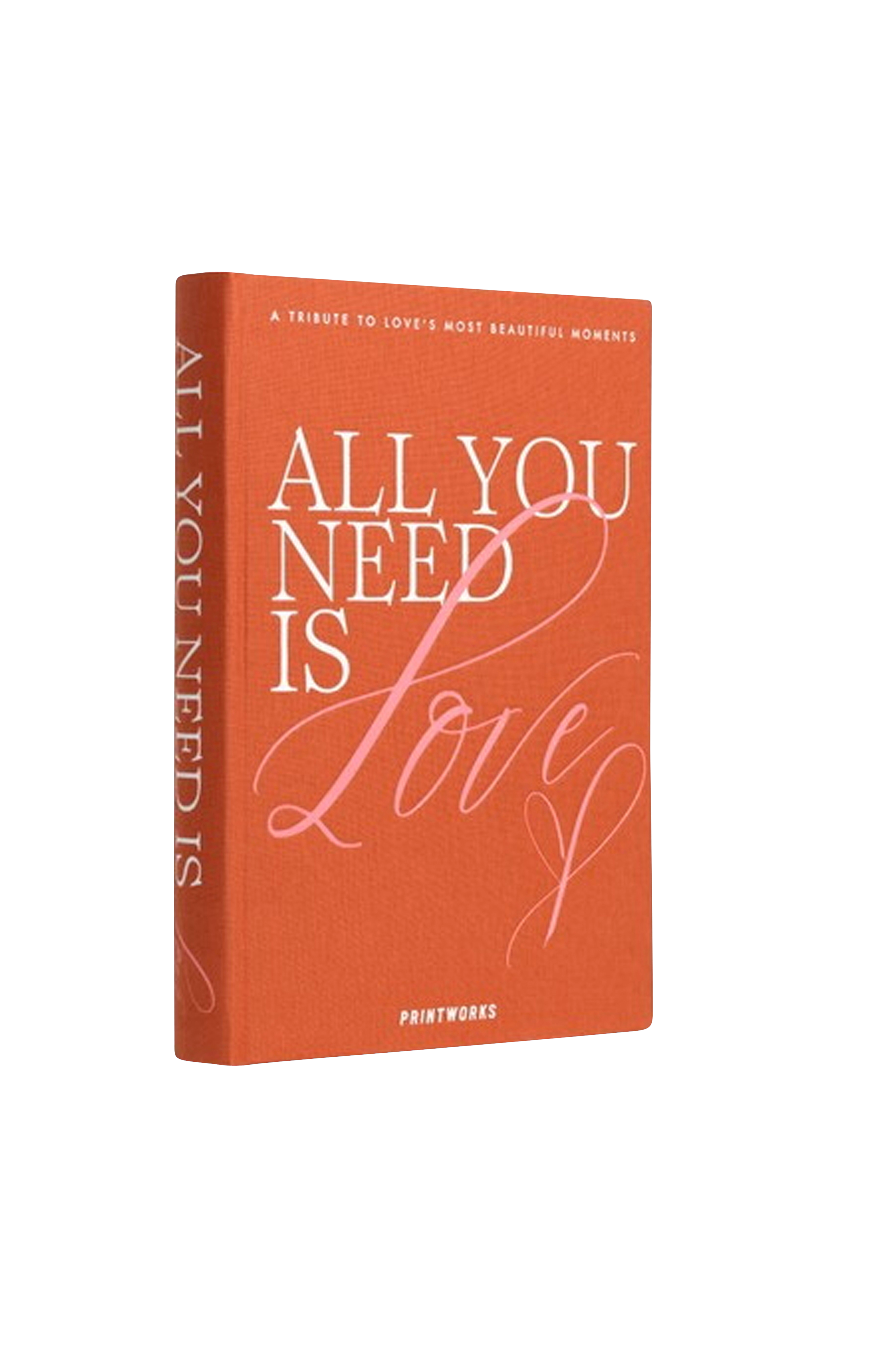 Fotobok All You Need is Love, Orange v:8295197