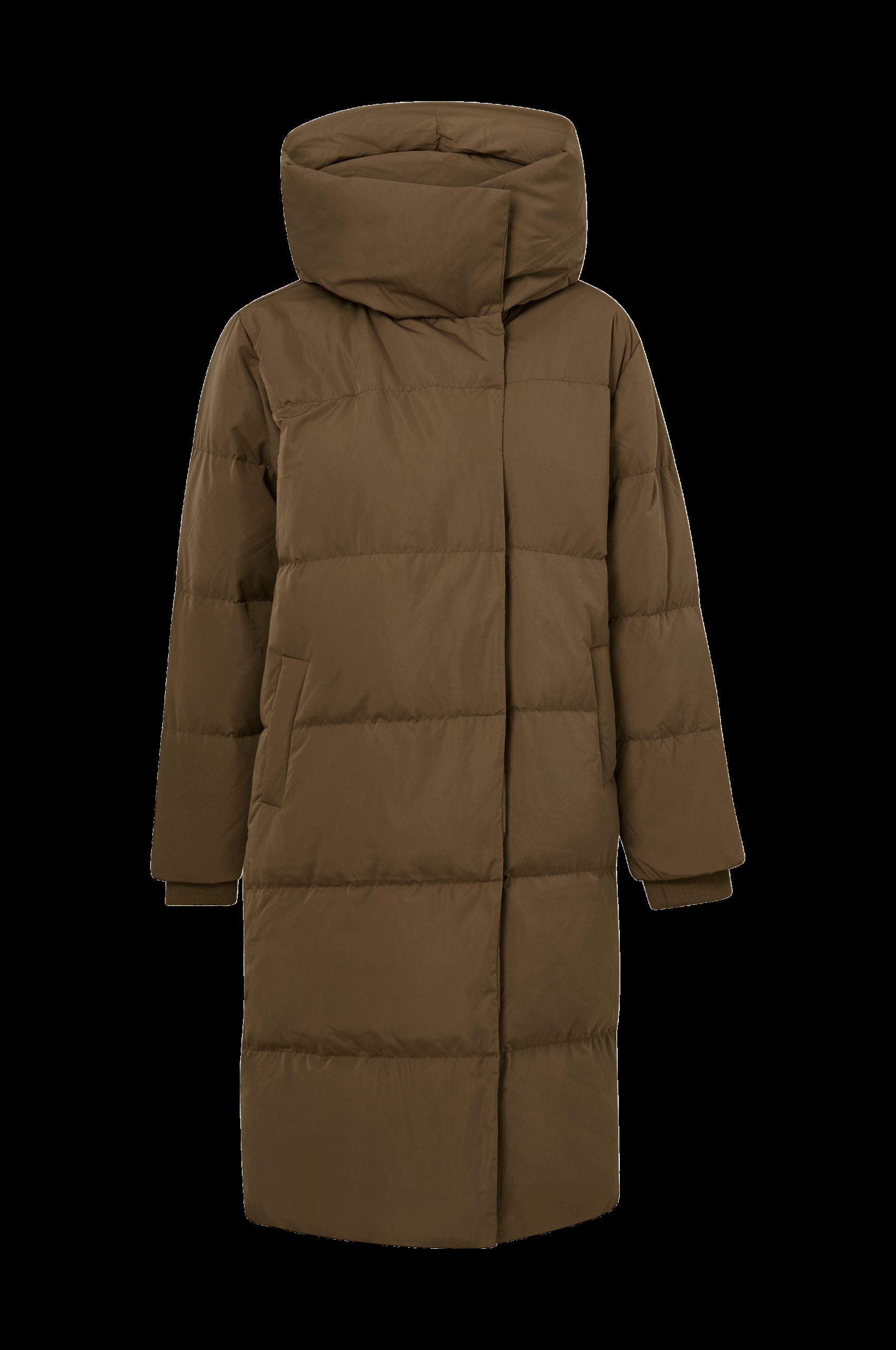 Dunkåpe objLouise Long Down Jacket v:6005830