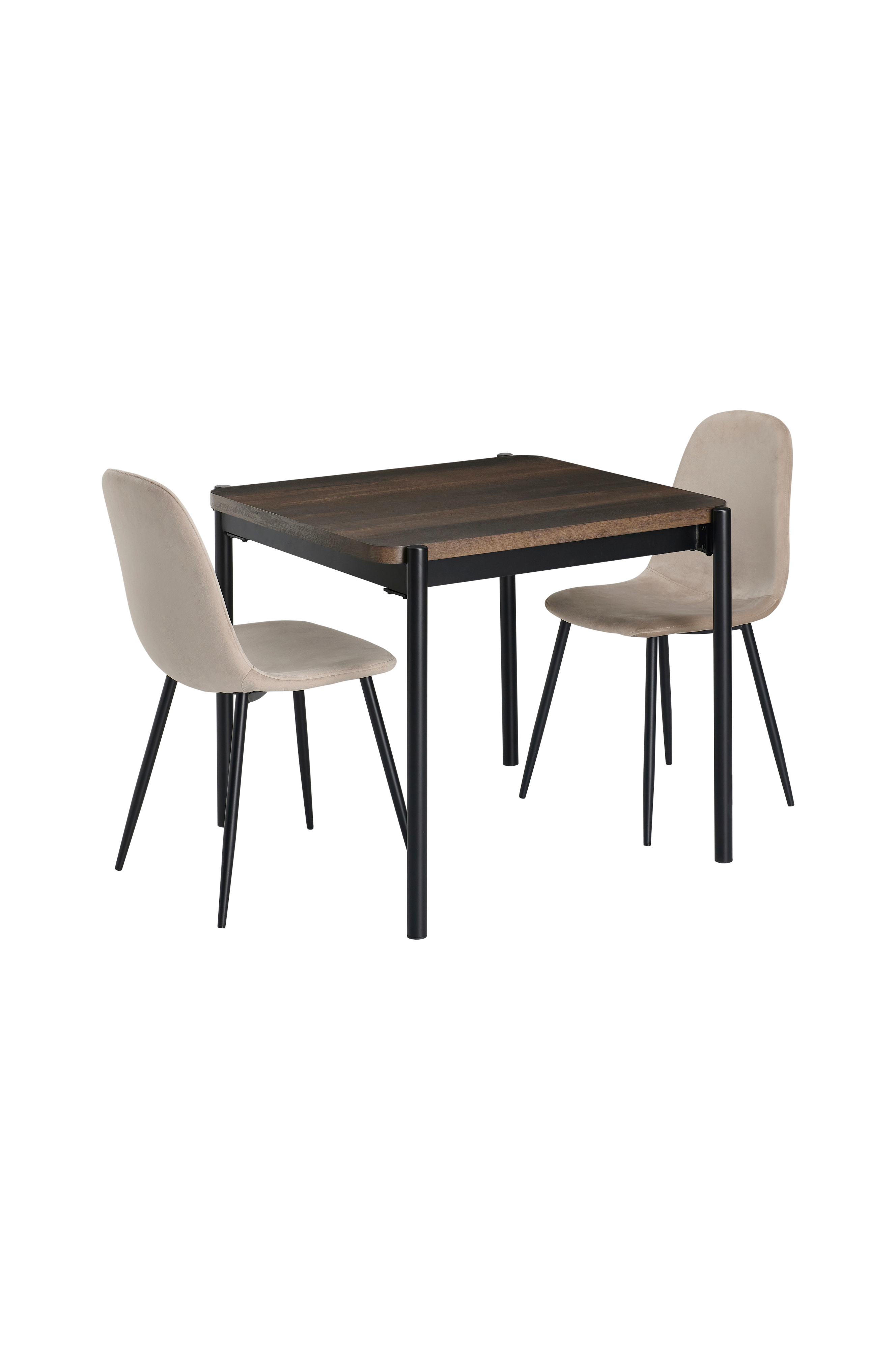 Spisegruppe Gilda 2 Stolar, 75x85 cm v:9598592