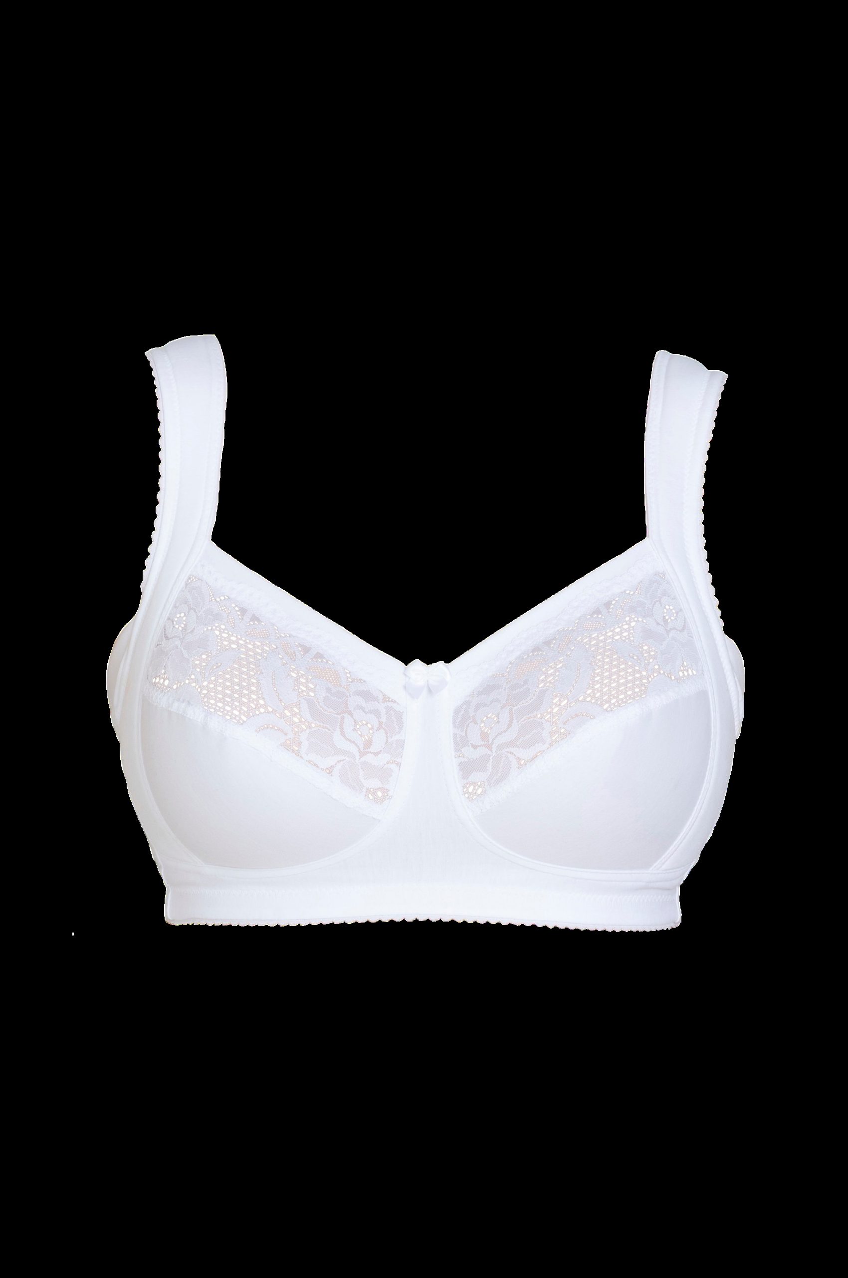 BH i bomull Lovely Lace Support uten brakett v:7710216