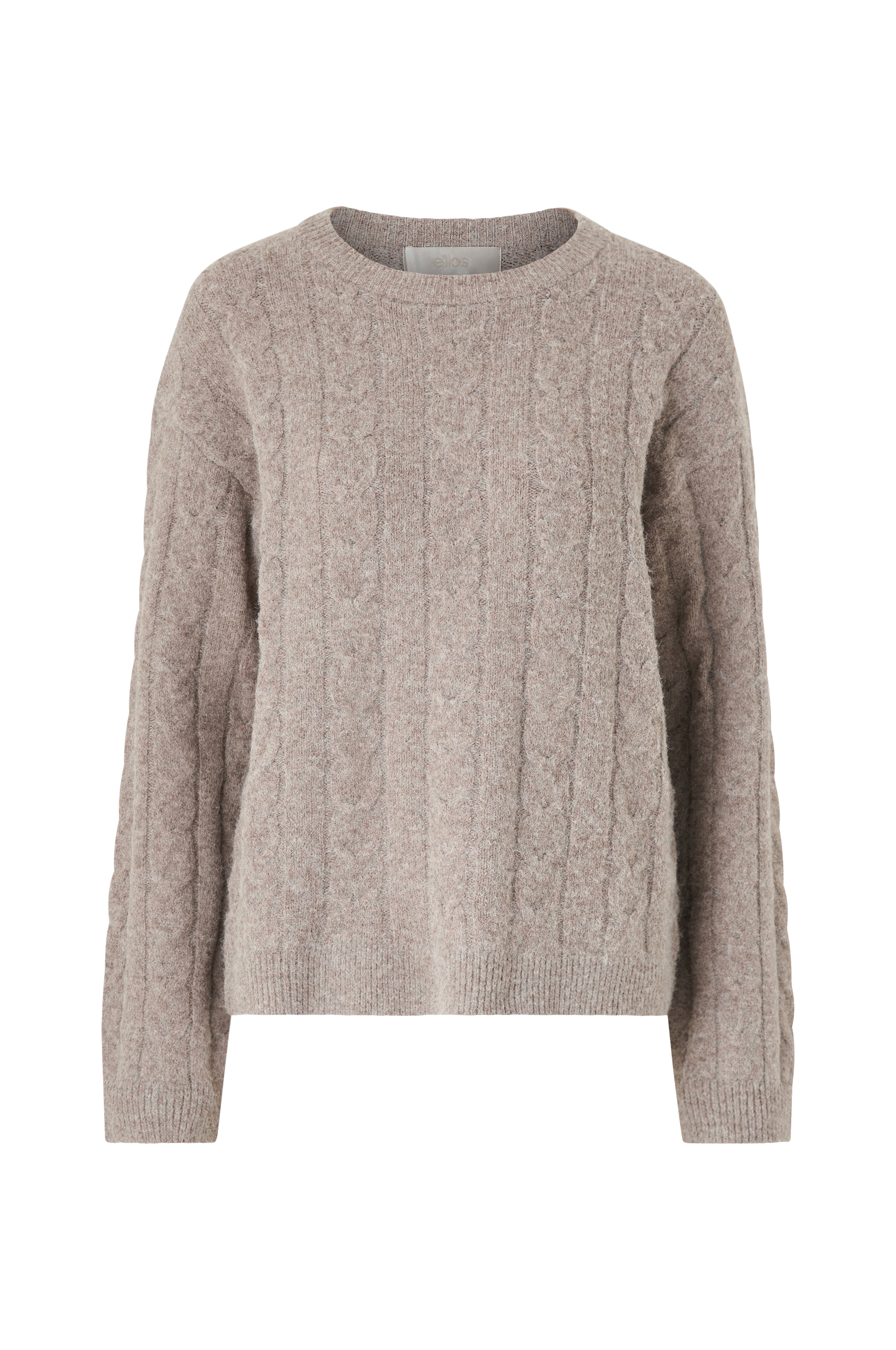 Kabelstrikket pullover v:6628772