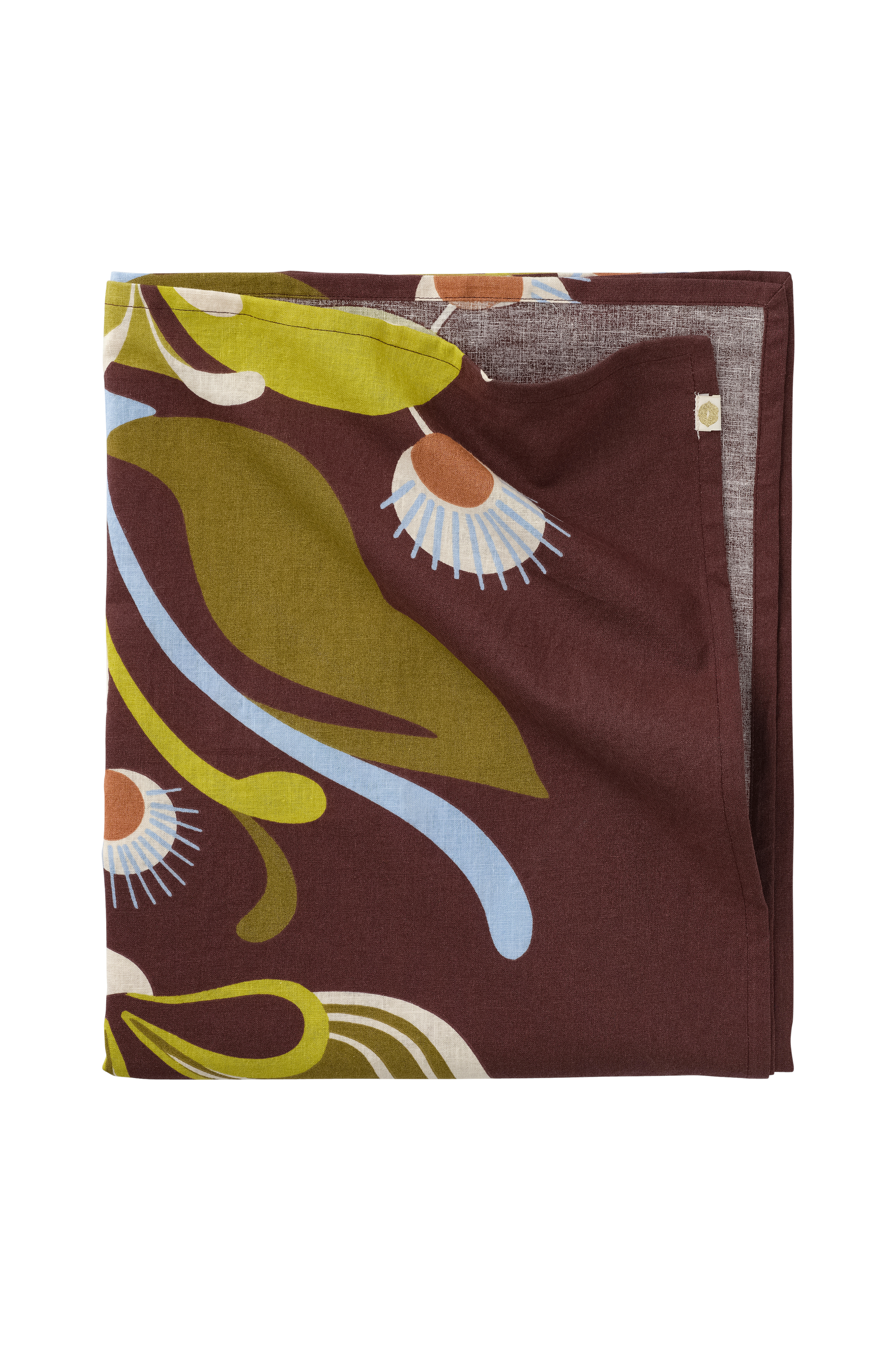 Duk Elly Retro i resirkulert halvlinne v:5779725