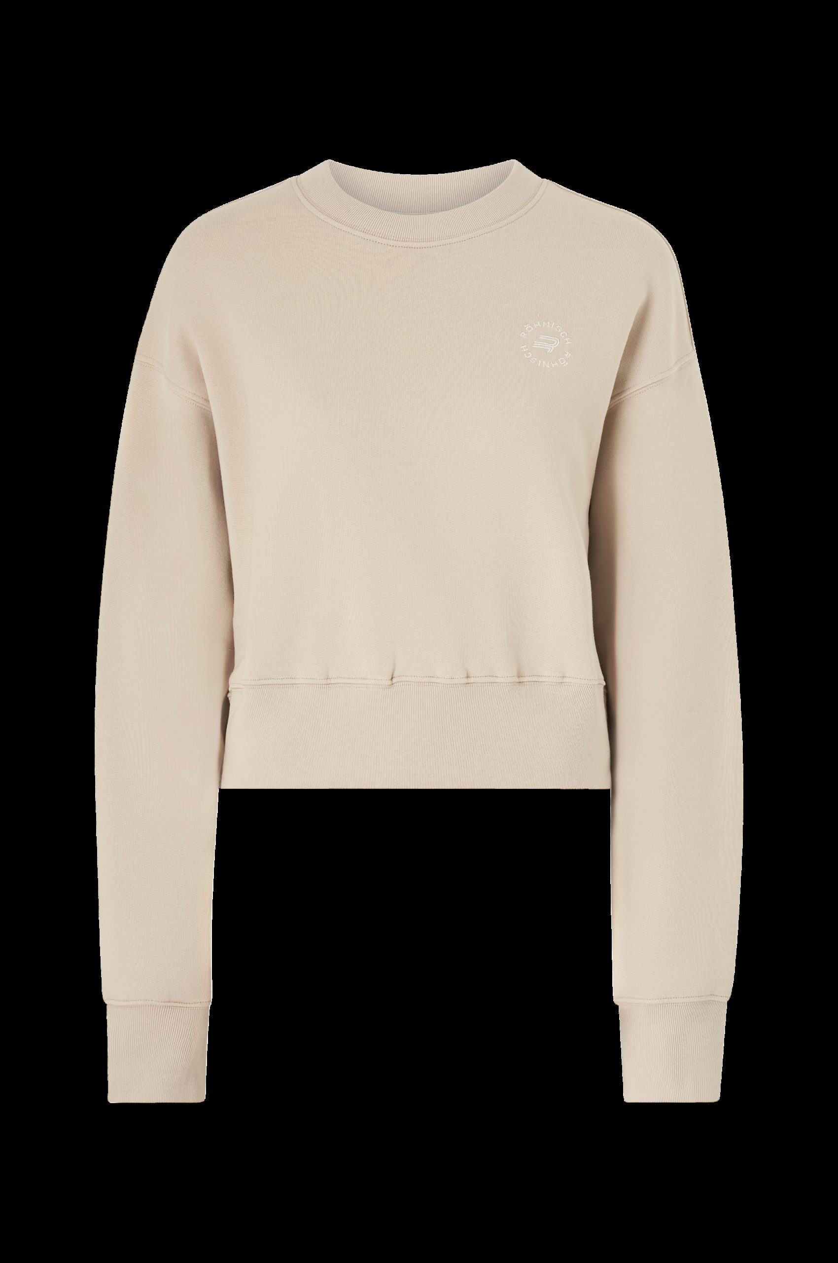 Collegegenser Cotton Cropped Sweatshirt v:7542916