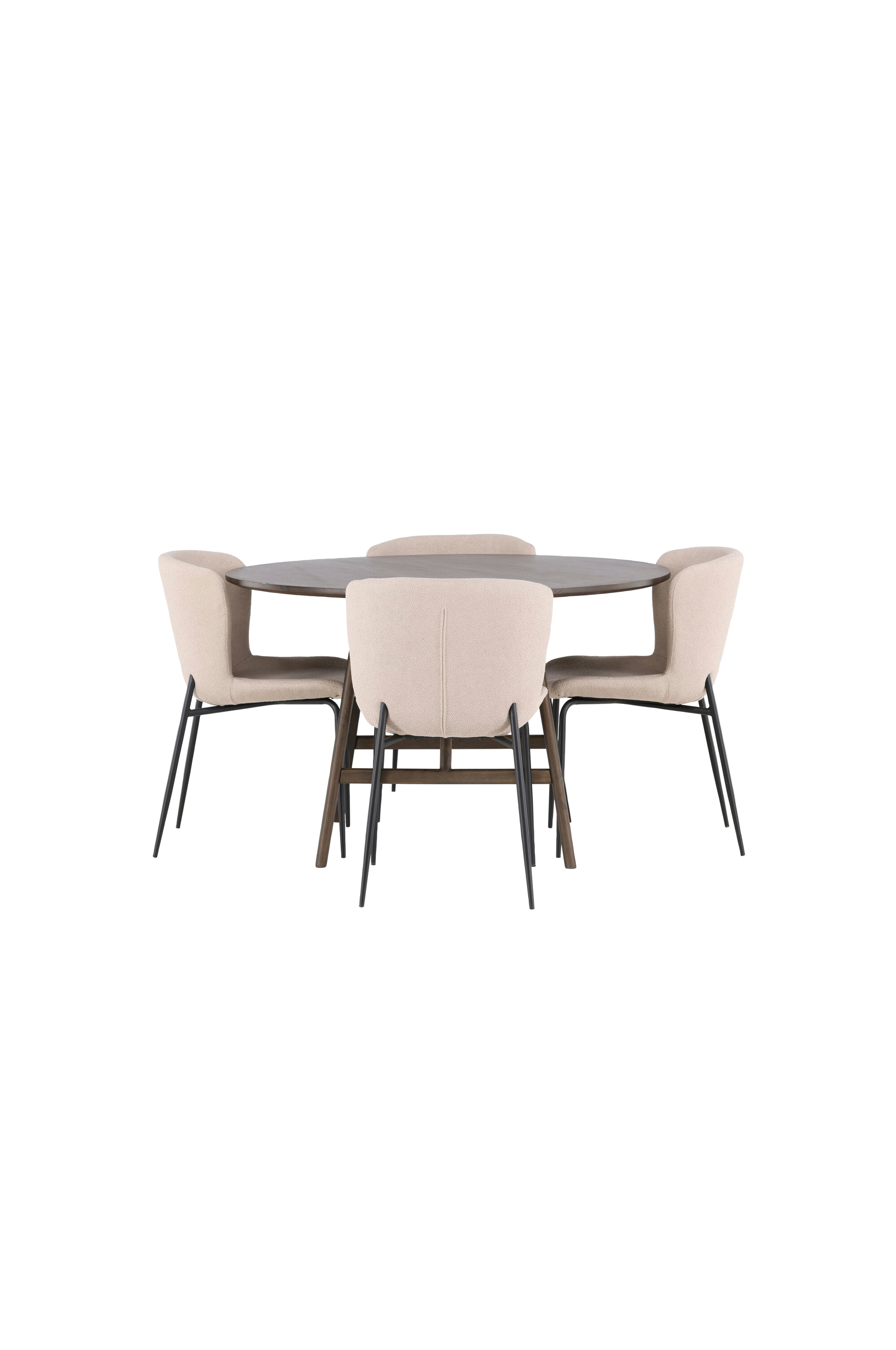 Spisegruppe Kaseindon med 4 stk stoler Modesto v:7724174