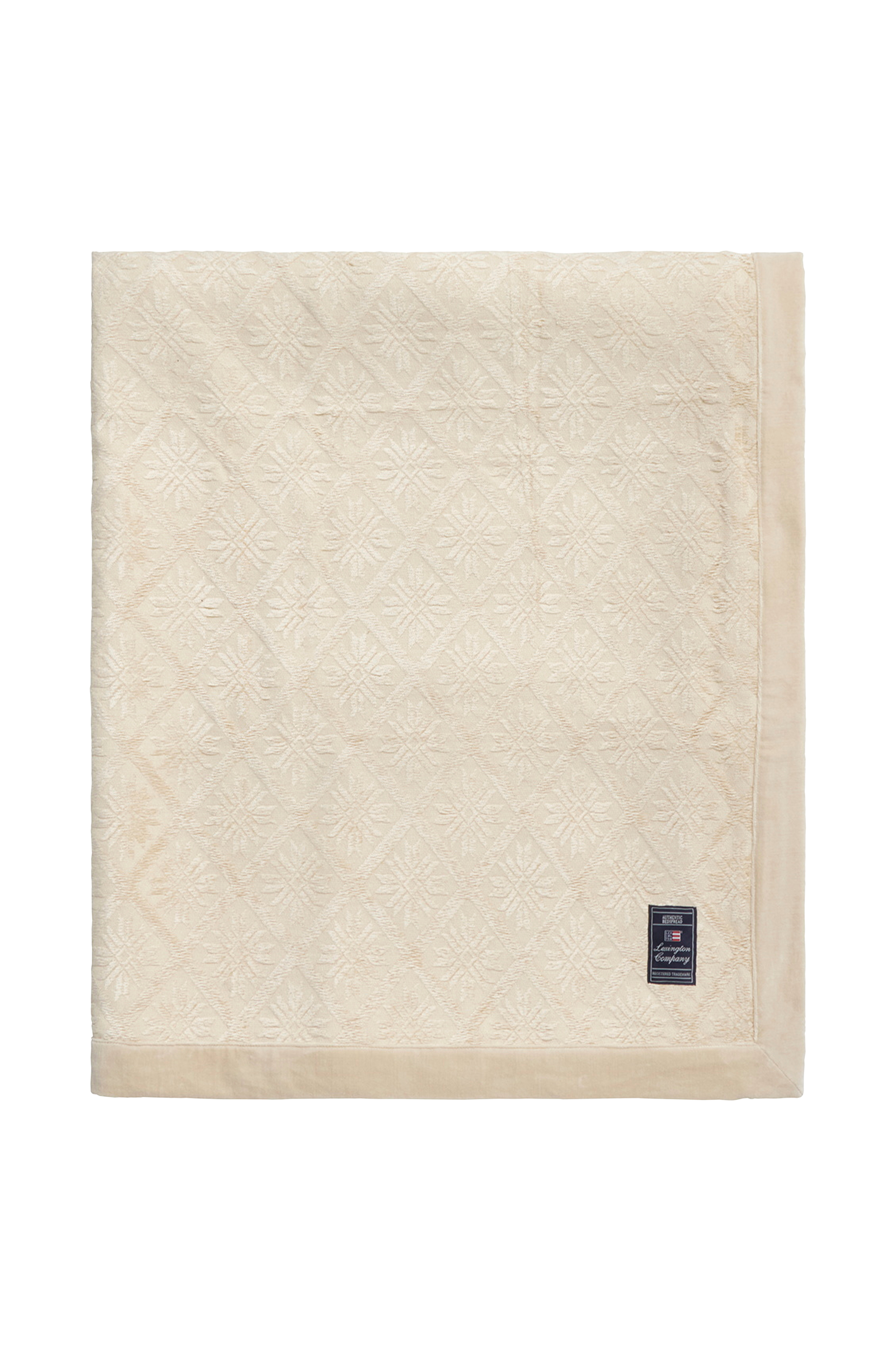 Sengeteppe Jacquard Viskose/bomull v:4111979