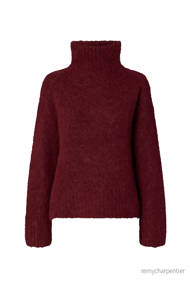 Pullover slfGabriella LS Knit High Neck v:3630307