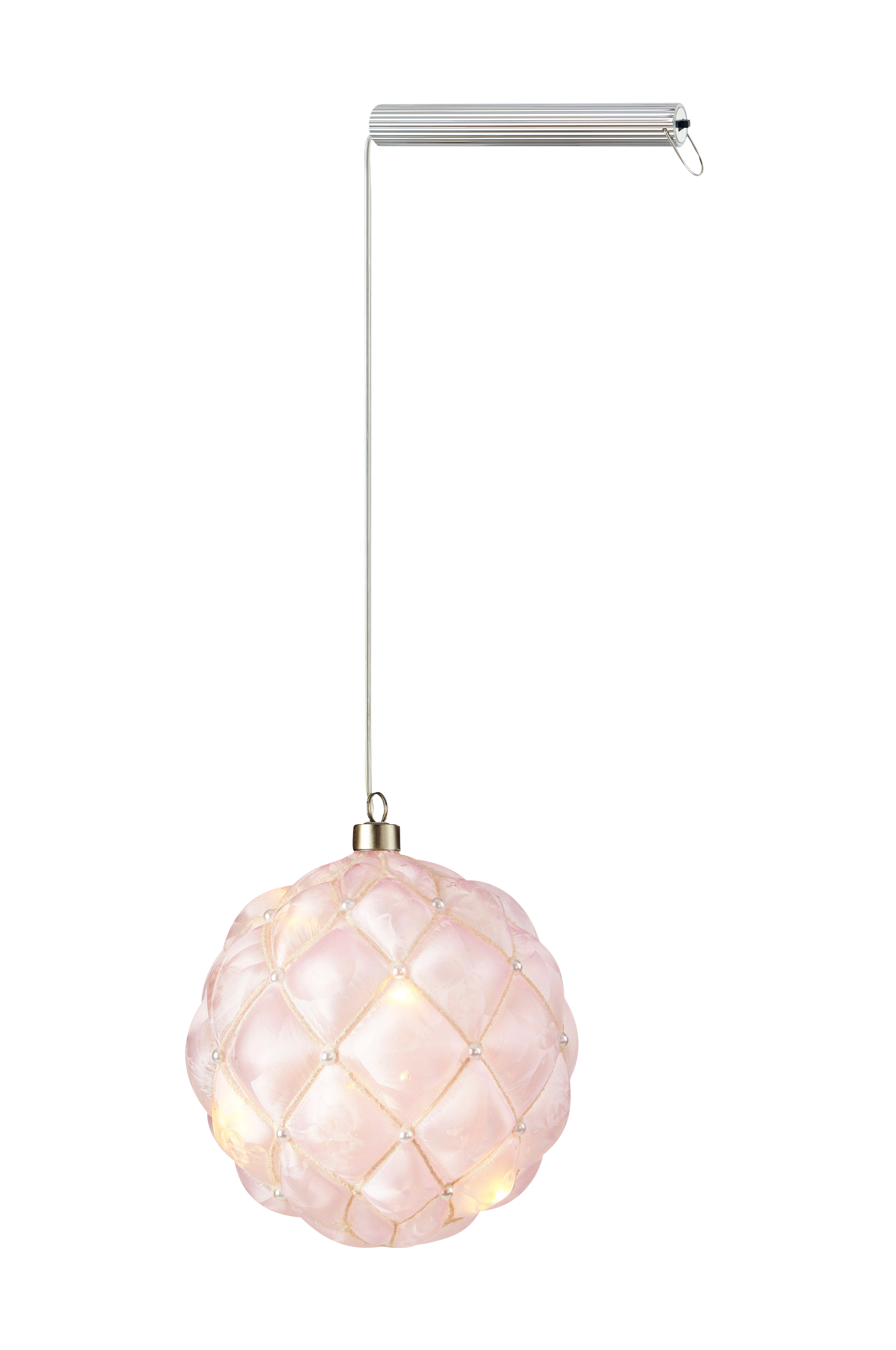 PEARL glassdekor 15 cm v:6814058