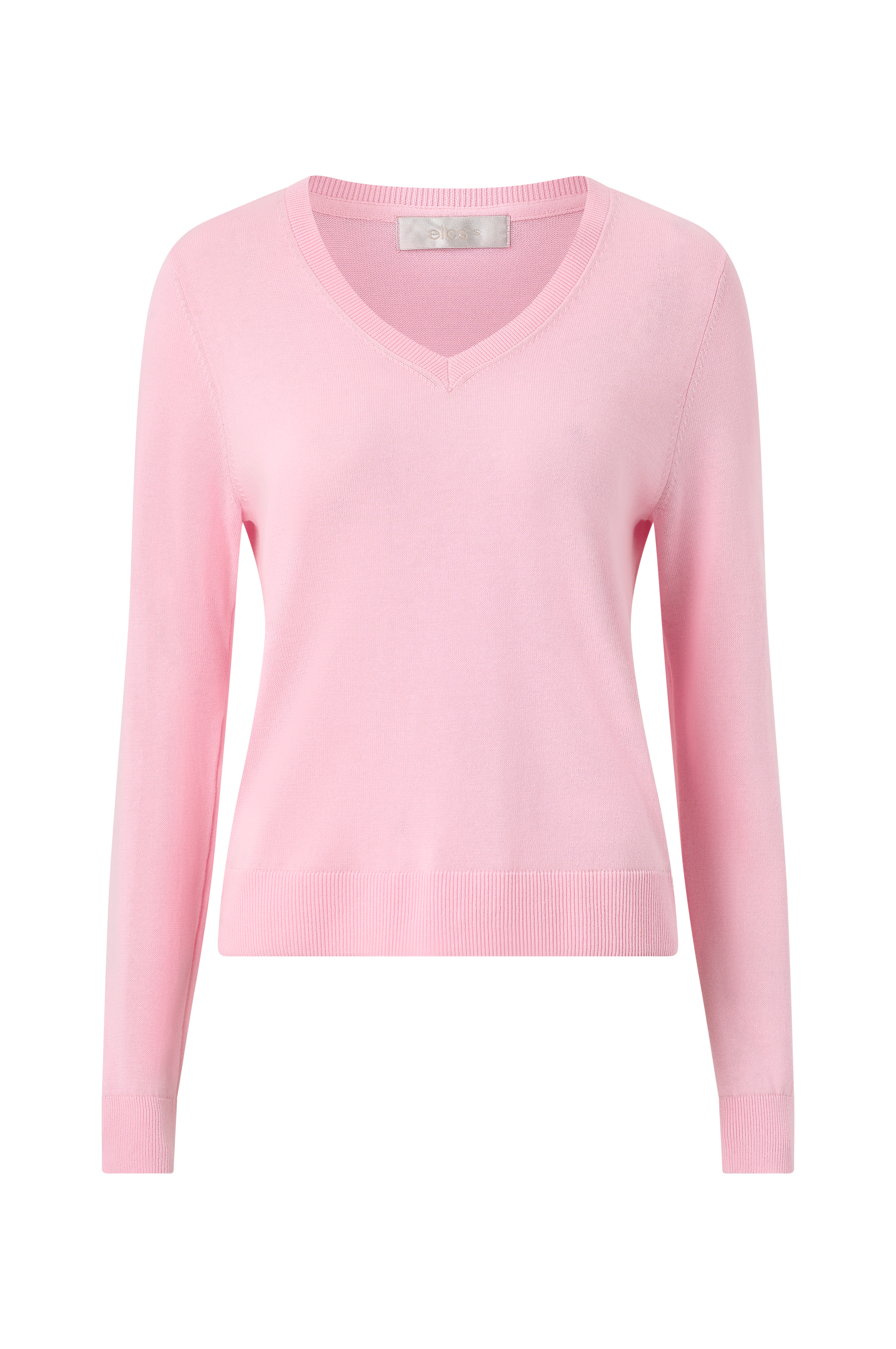 Strikket genser med v v:7871667