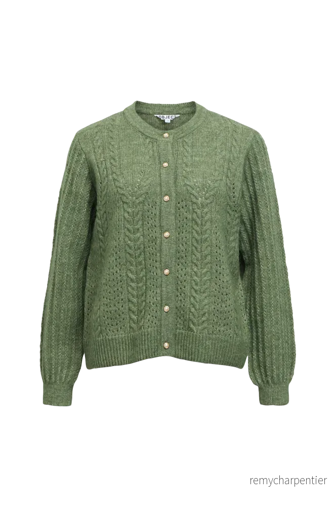 Kardigan objFlora RE LS Knit v:4945794