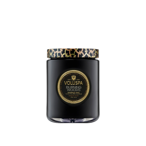 Burning Woods Large Glass Jar Candle 100H v:6523368 Burning Woods Large Glass Jar Candle 100H v:6523368