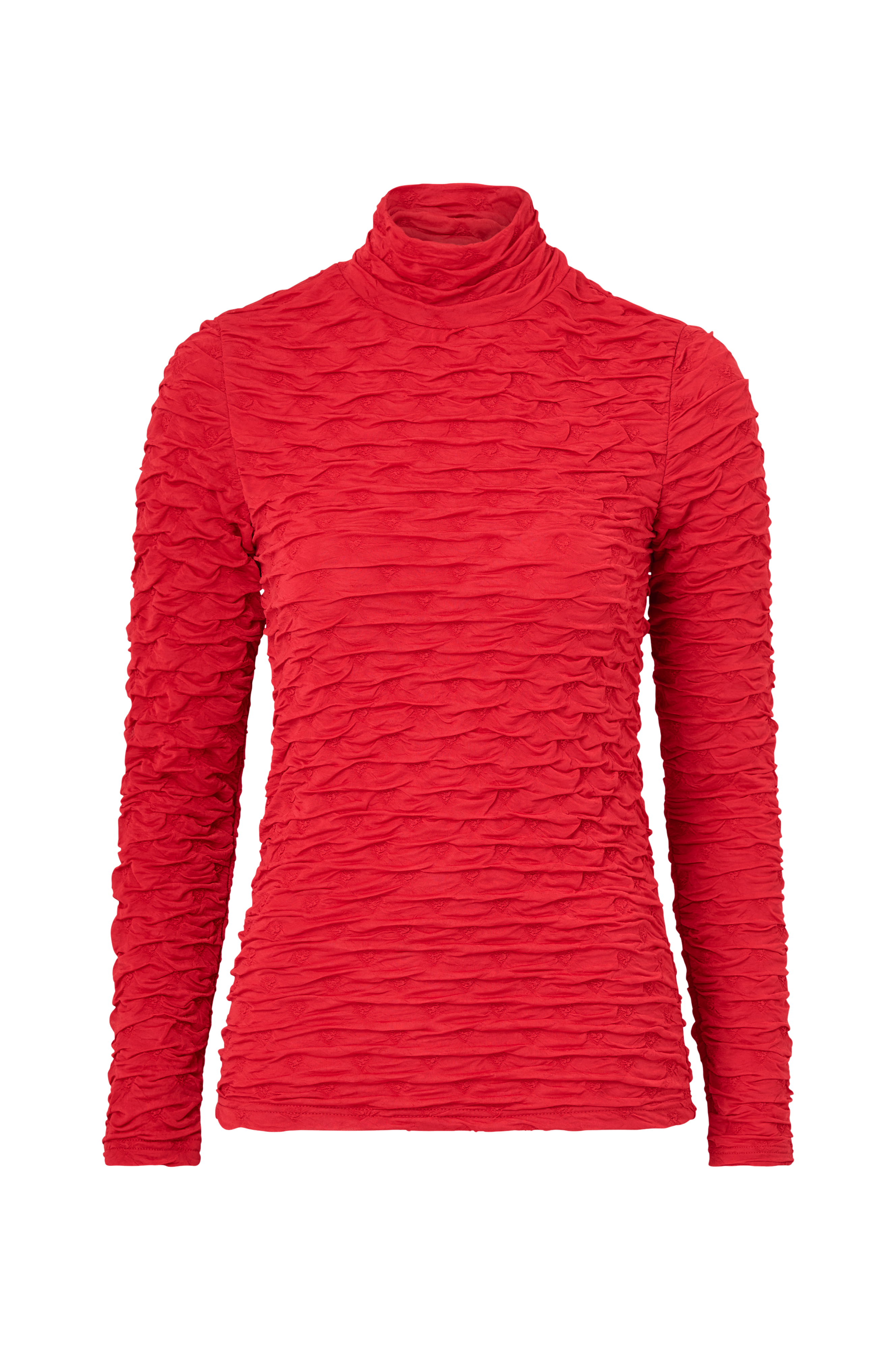 Topp slfNancy LS Roll Neck Top v:3142332