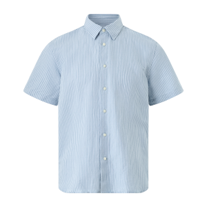 Linskjorte slhRegclay Linenblend SS v:2975225