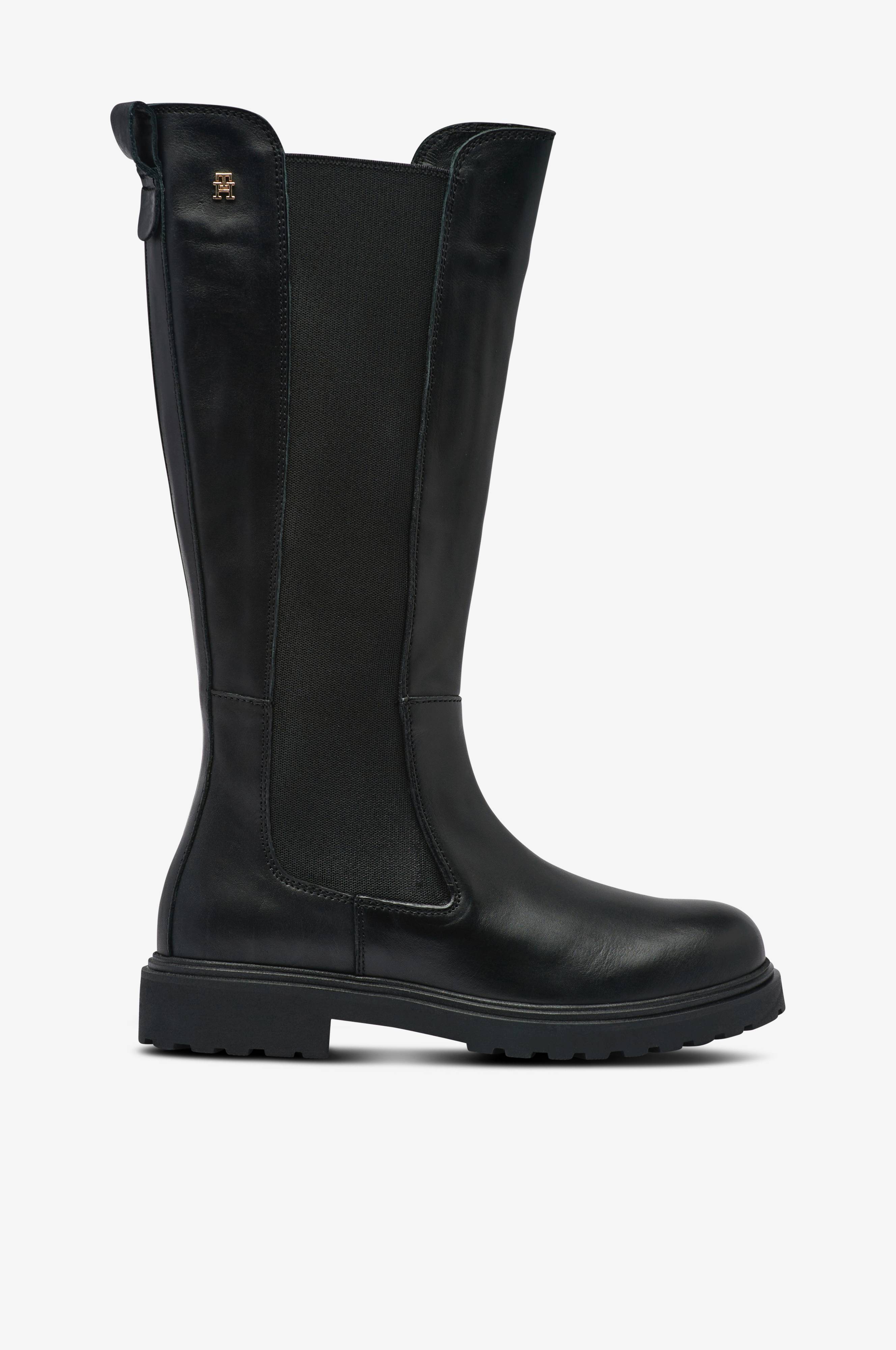 Støvler TH Lthr Cleated Long Boot v:5487253