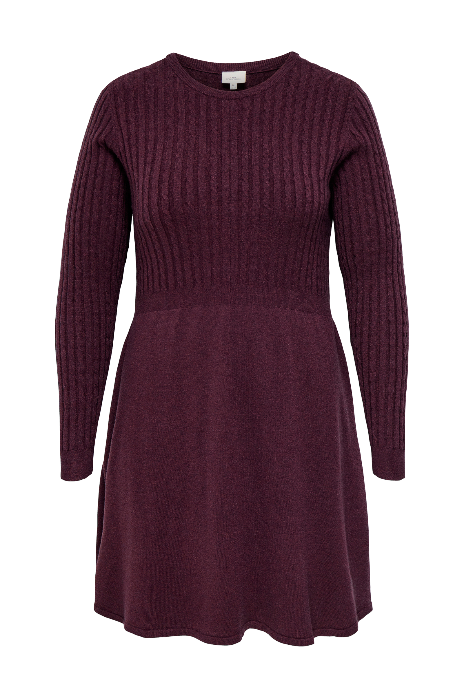 Kjole Carfia LS Cable Dress Knt v:4097586