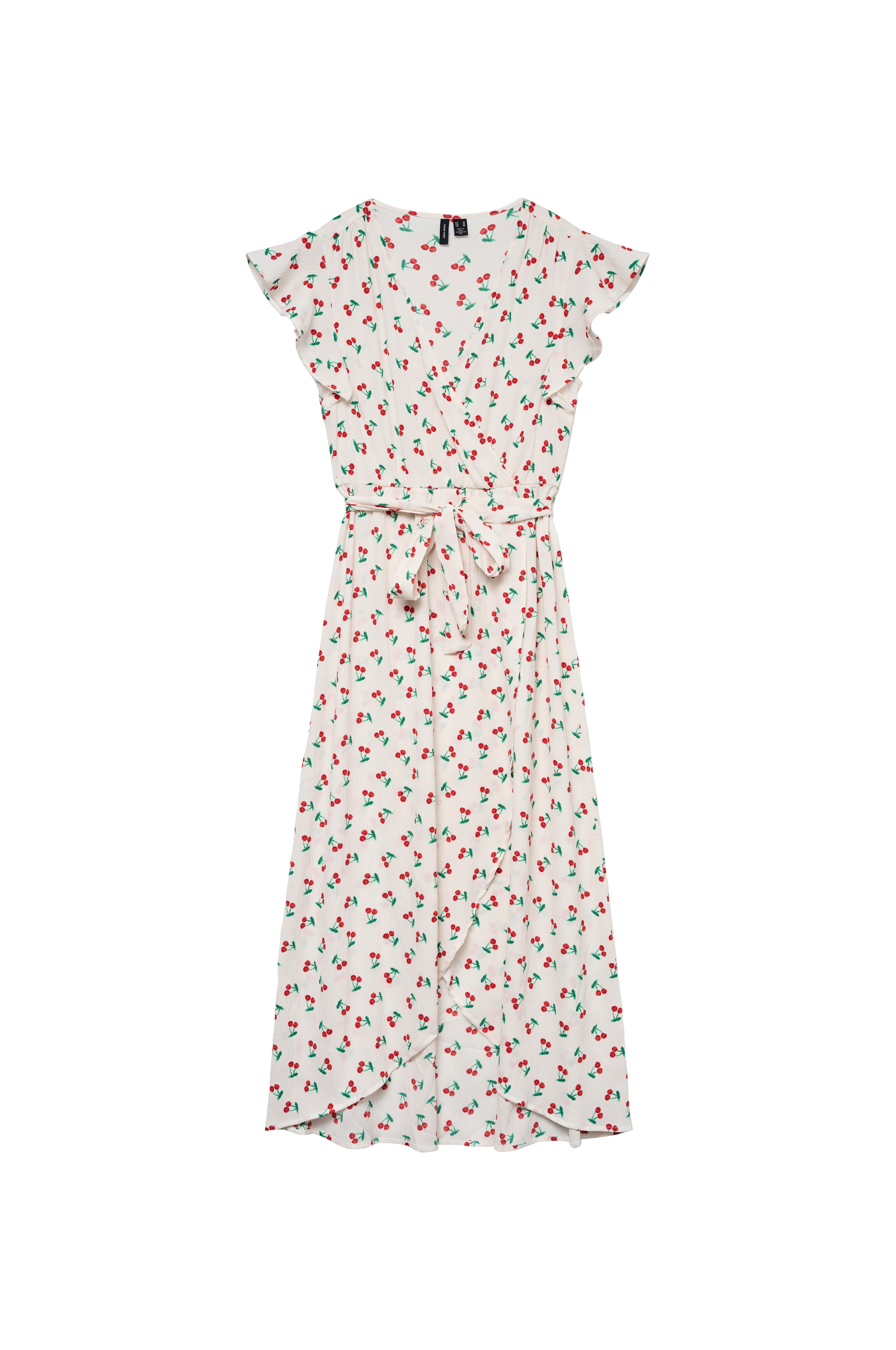 Maxikjole vmPage S/L Long Wrap Dress v:2506520